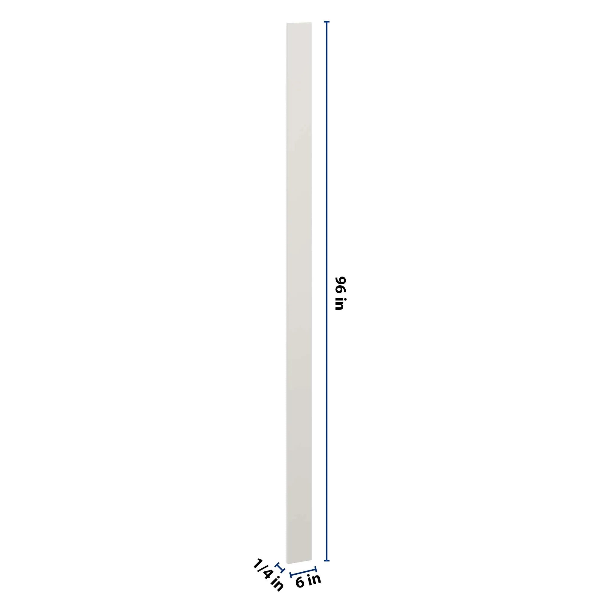 J&K Dove E1 Tall Filler 6" W x 120" H