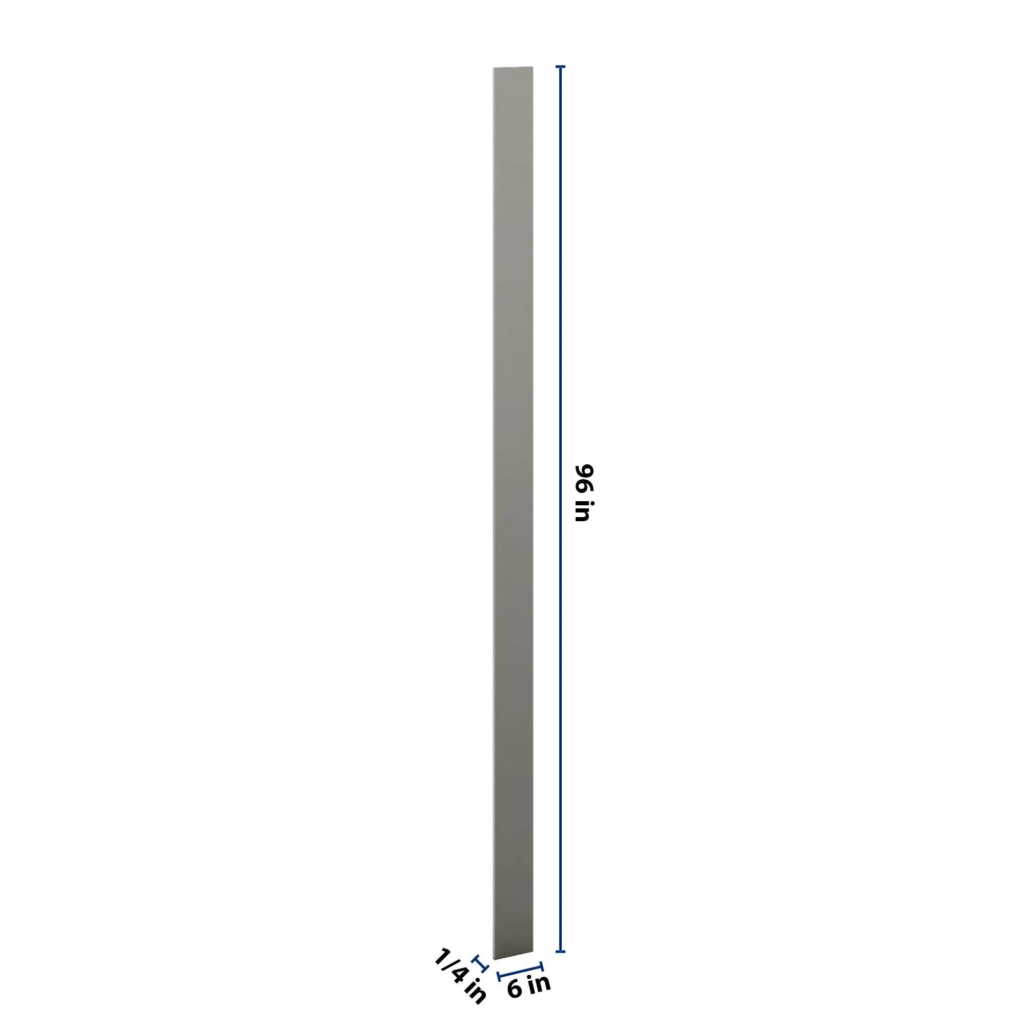 J&K Greige K3 Tall Filler 6" W x 120" H