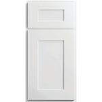 CNC Luxor 5-Piece White Sample Door