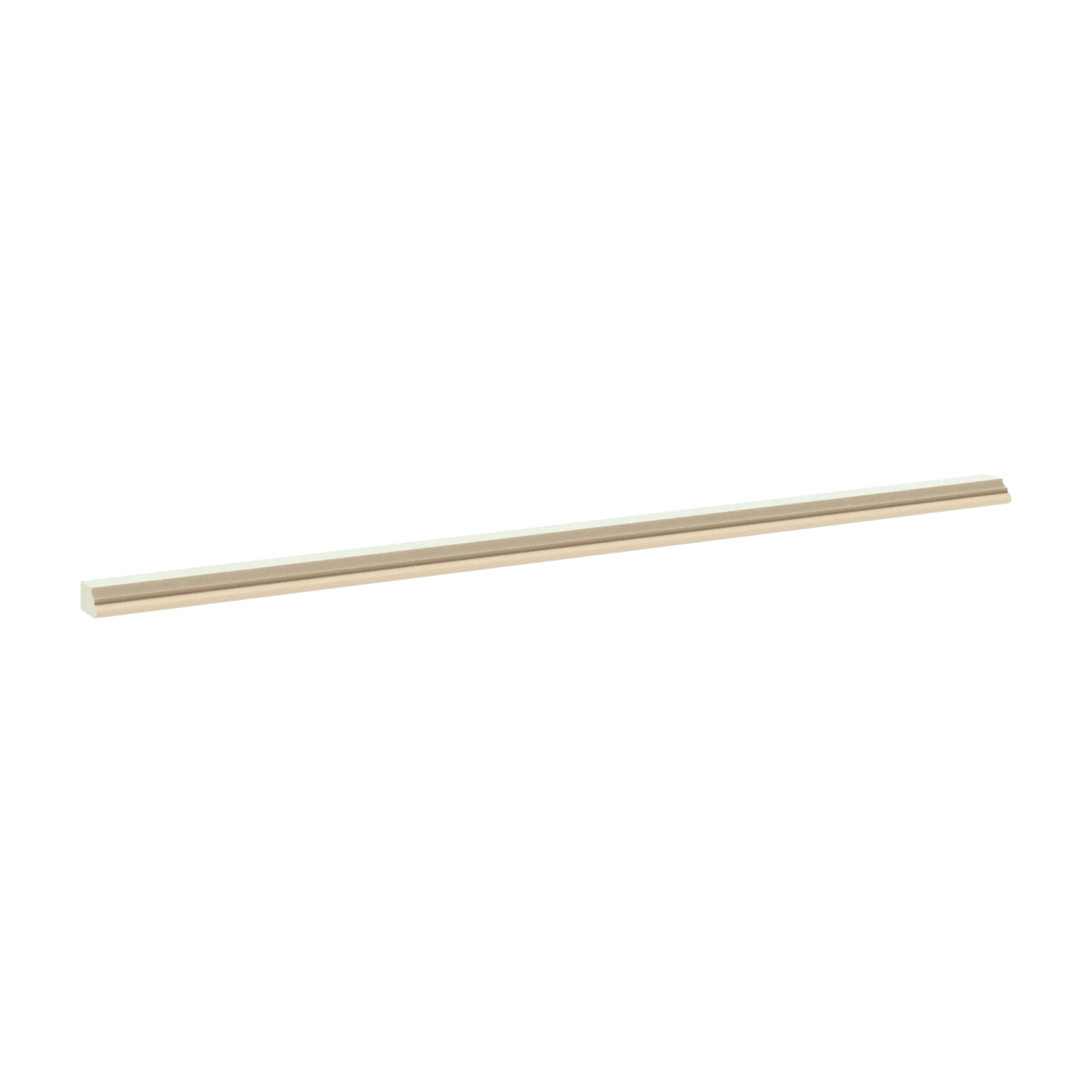 J&K Creme Glazed A7 96" W Chair Rail Molding