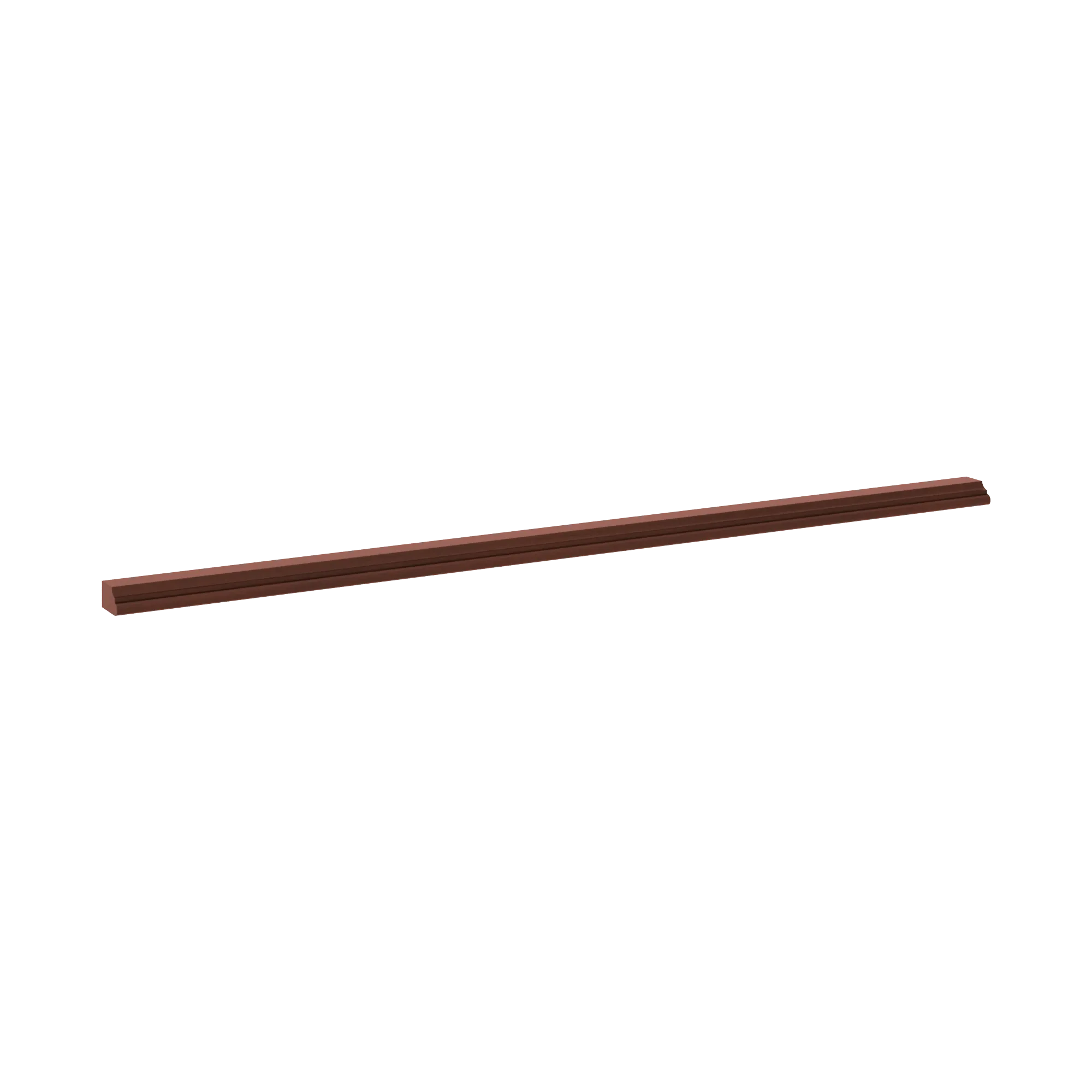 J&K Mahogany J5 96" W Chair Rail Molding
