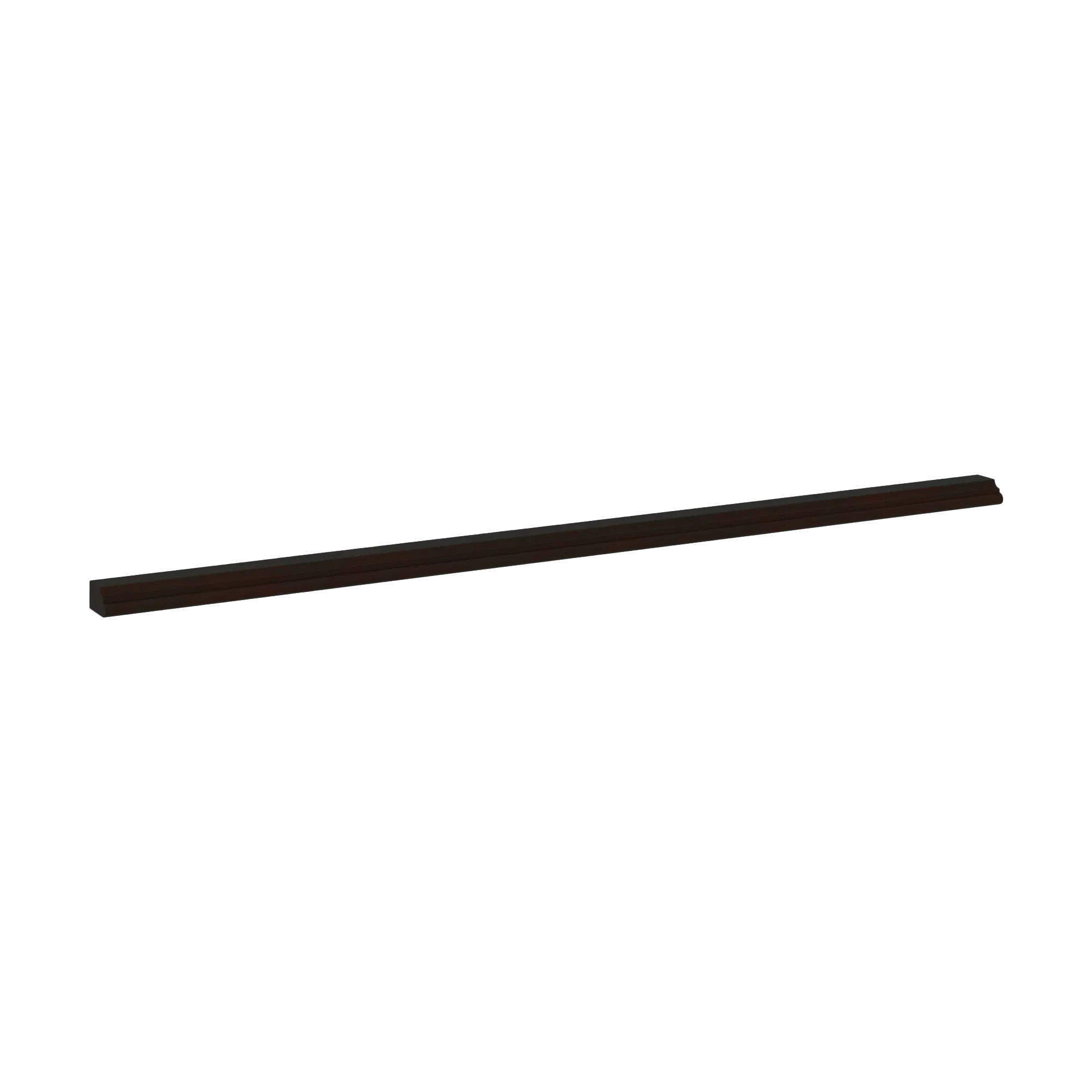 J&K Espresso K8 96" W Chair Rail Molding