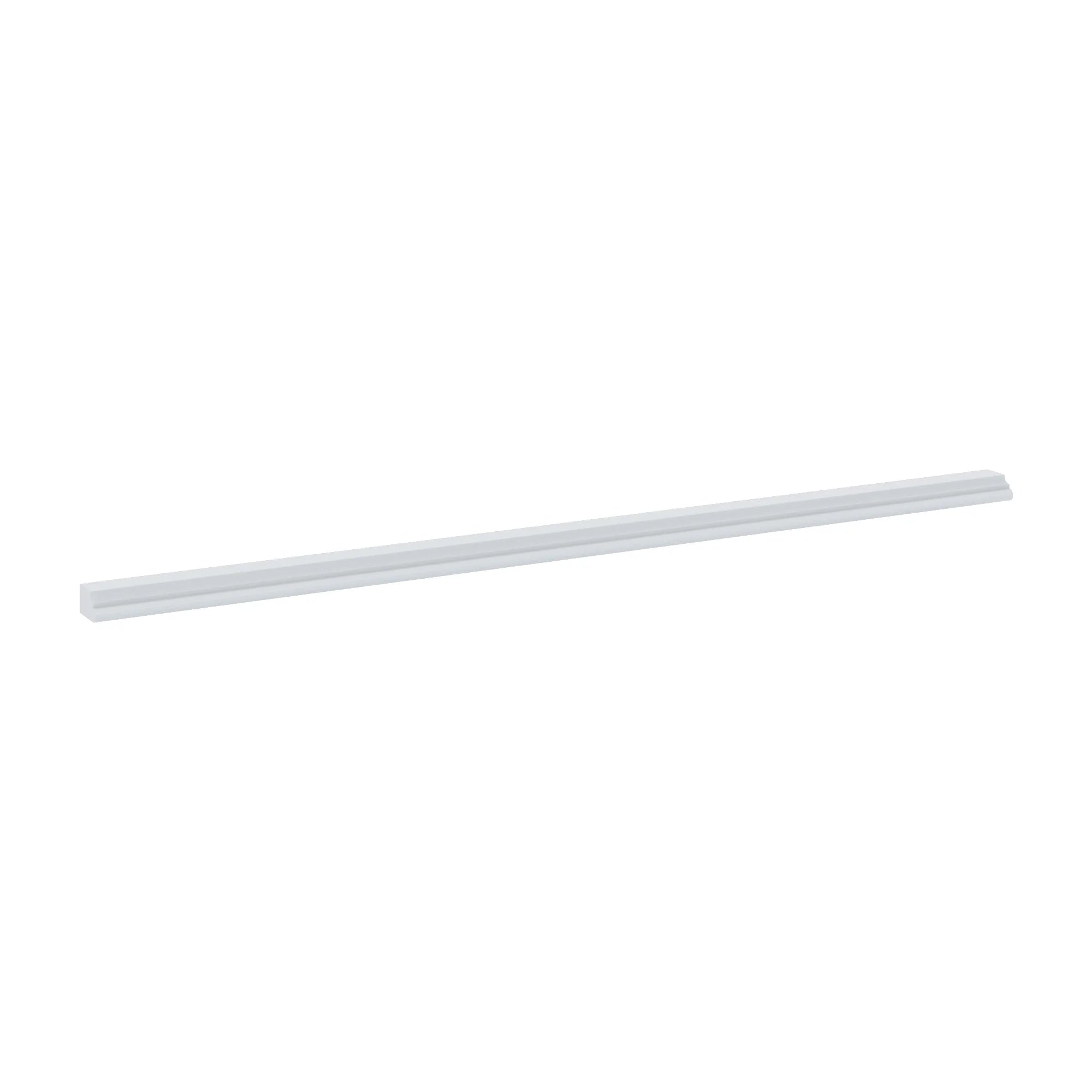 J&K White Shaker S8 96" W Chair Rail Molding