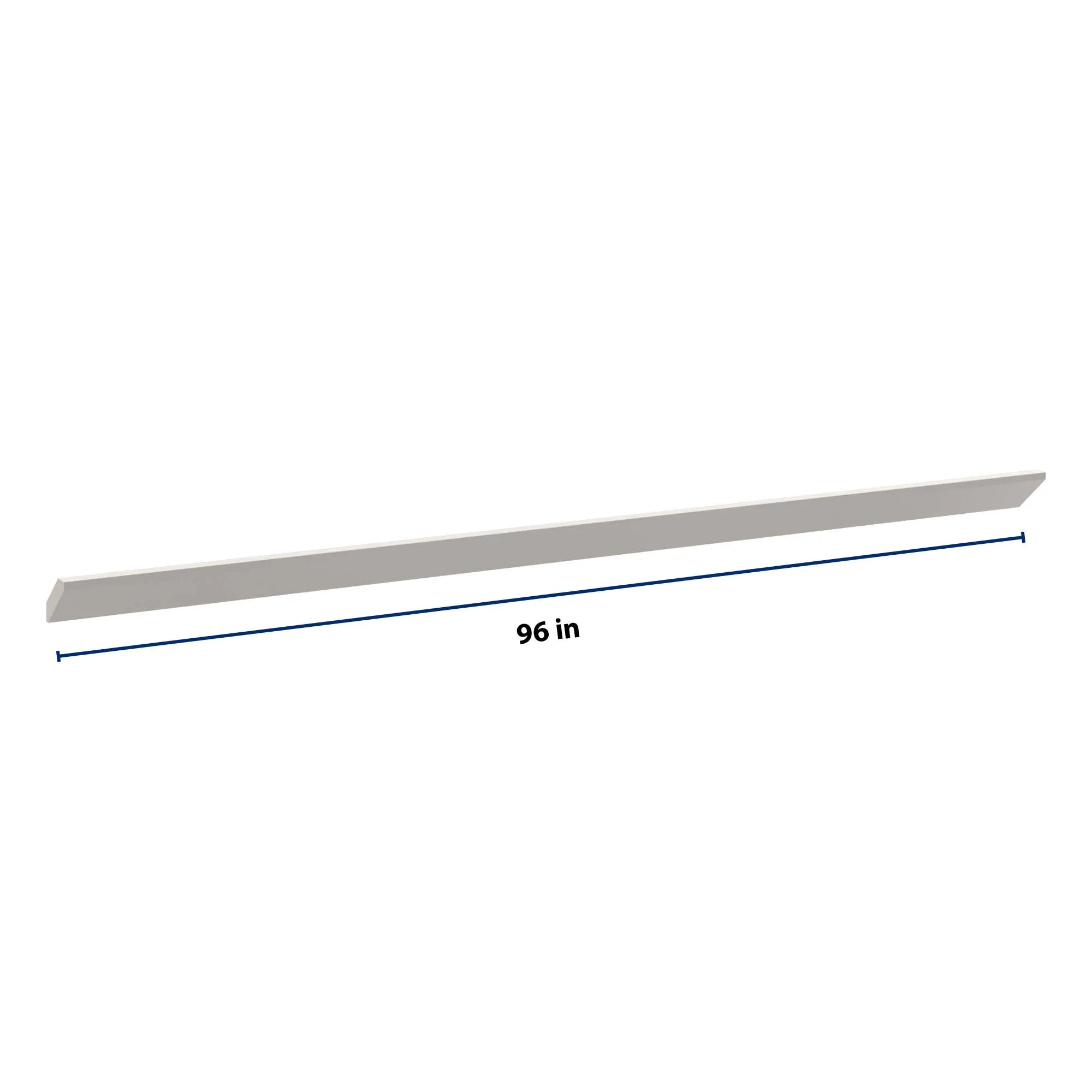 cnc luxor 5 piece misty grey 96 w x 2 h x 2 d shaker crown molding
