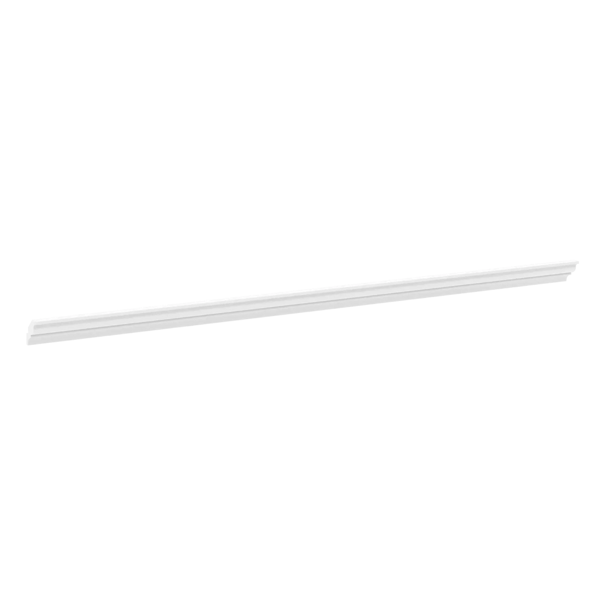 cnc luxor white 96 w x 2 h x 2 d crown molding