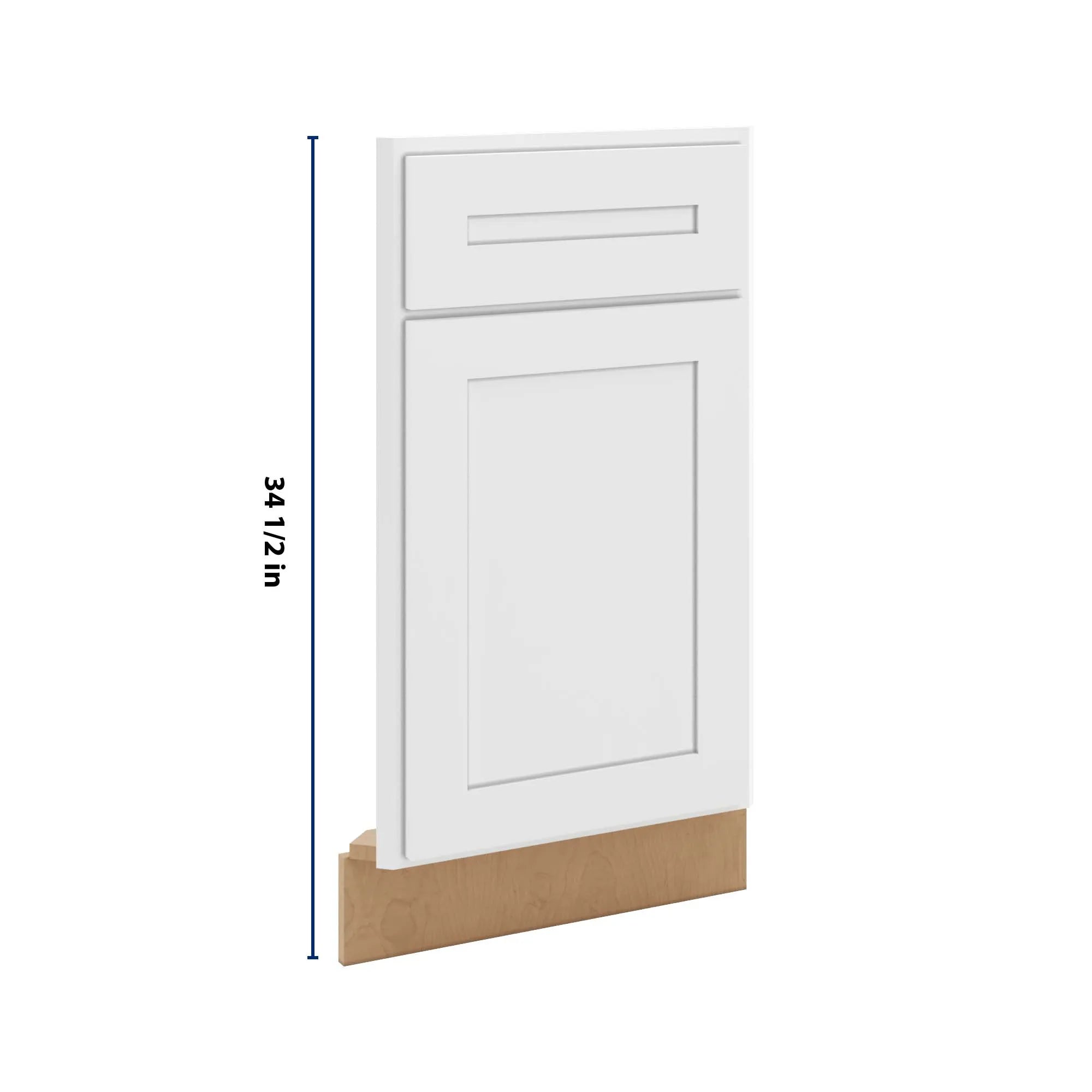 cnc luxor 5 piece white 36 w diagonal corner sink front