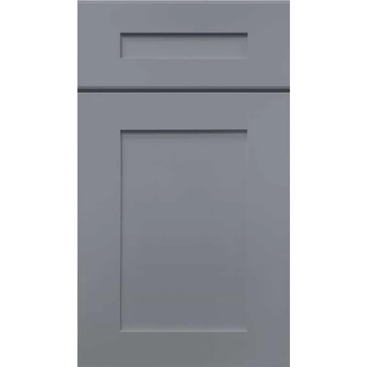 LessCare Colonial Gray Shaker Grey Door Sample