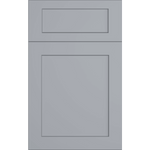 Cubitac Basic Oxford Pastel Shaker Light Grey Door Sample