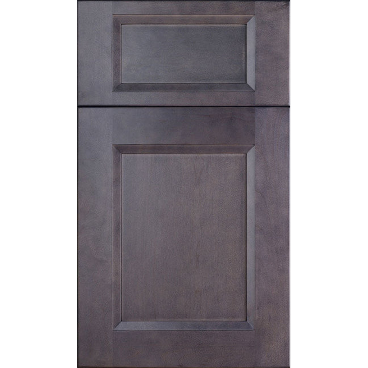 Cubitac Imperial Bergen Shale Reversed Raised Center Panel Dark Grey Door Sample