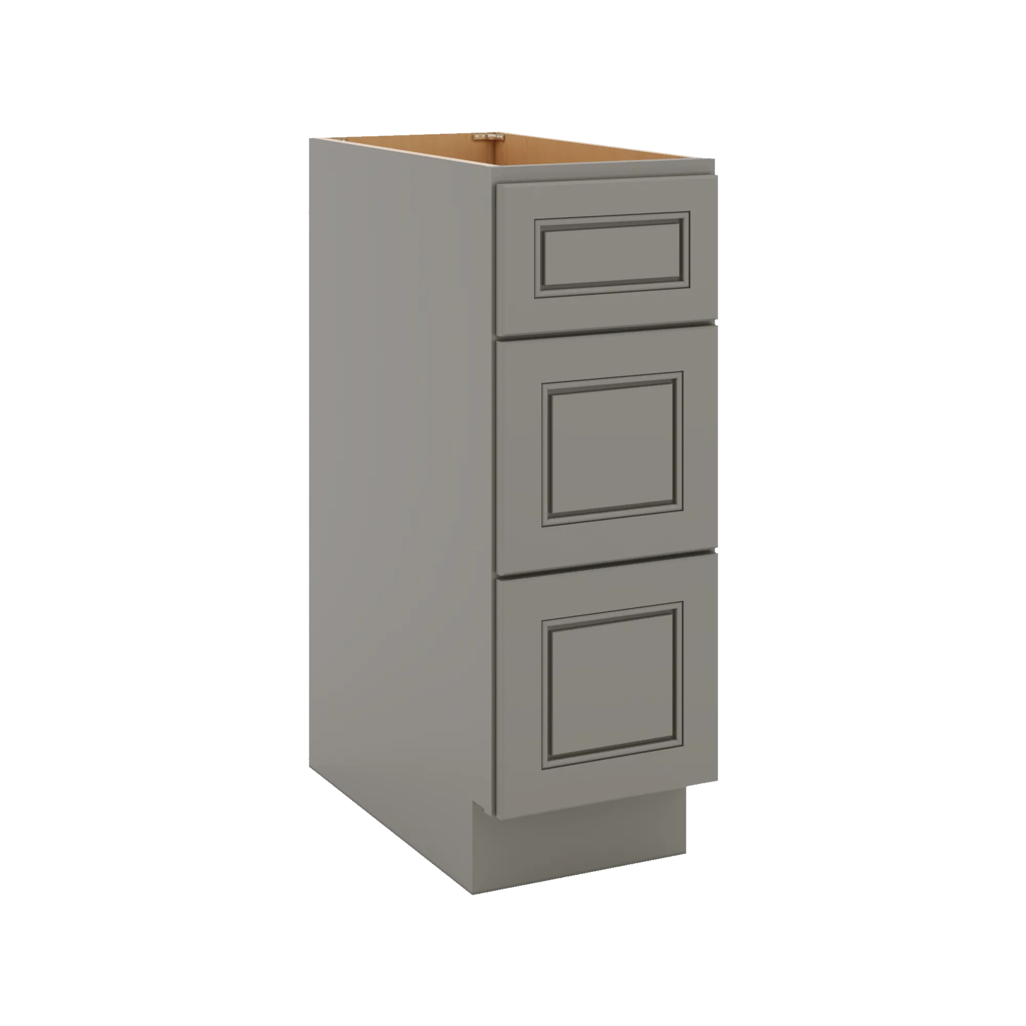 J&K Greige K3 Base w/3 Drawers - 12" W
