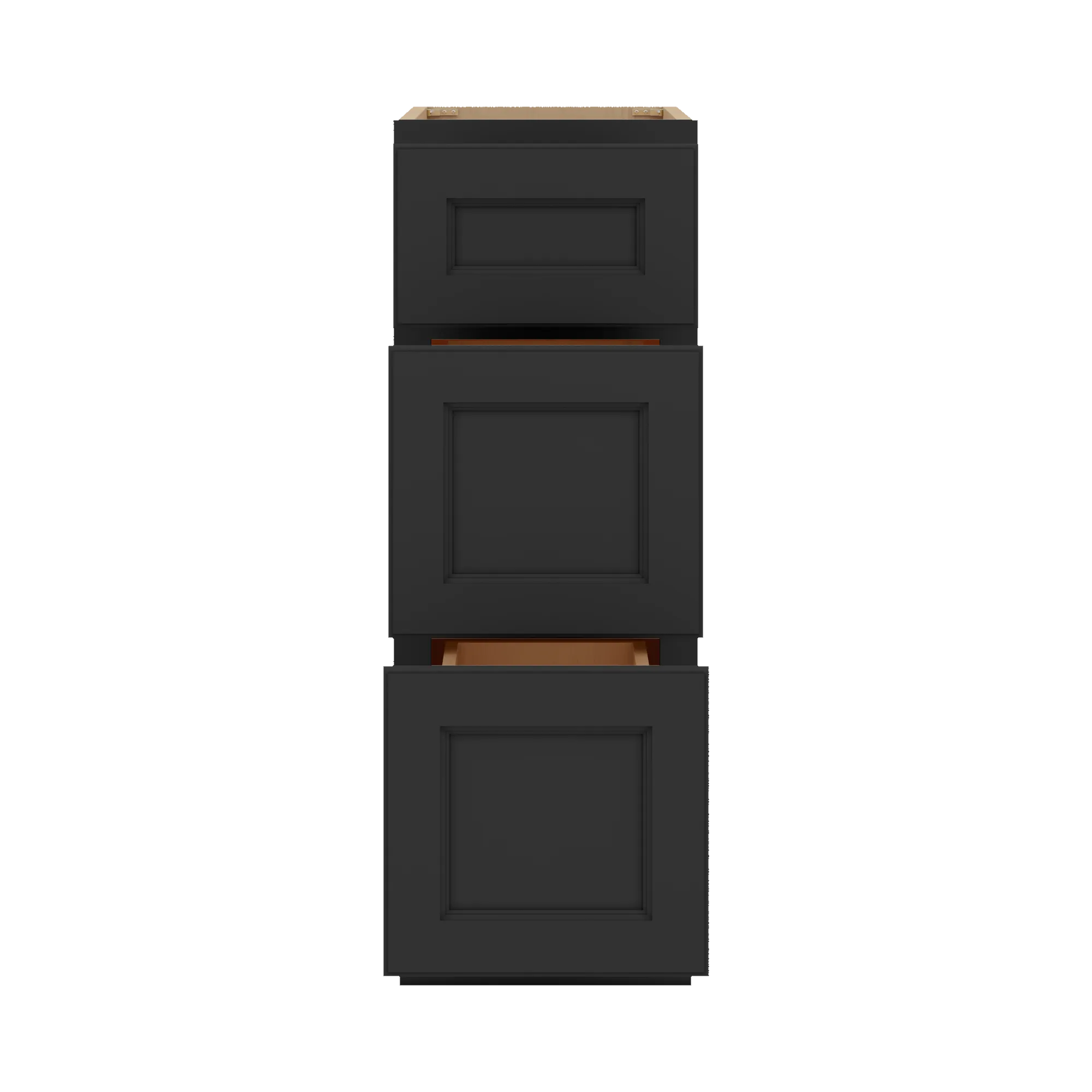 DB12 3 Open Front Charcoal