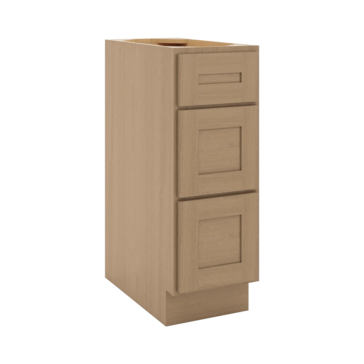CNC Luxor 5-Piece Harvest 12" W 3 Drawer Base Cabinet