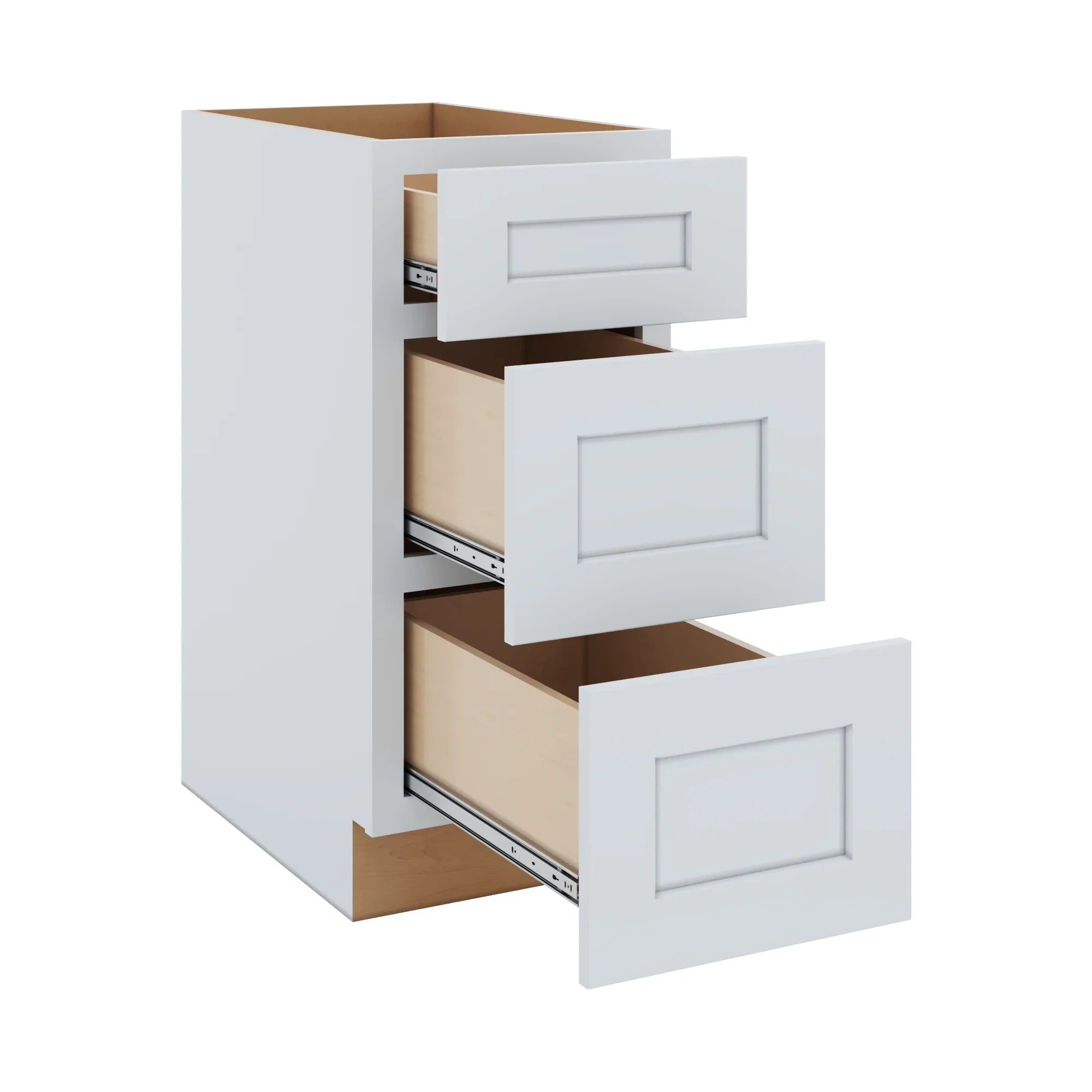 3 Drawers   15" W