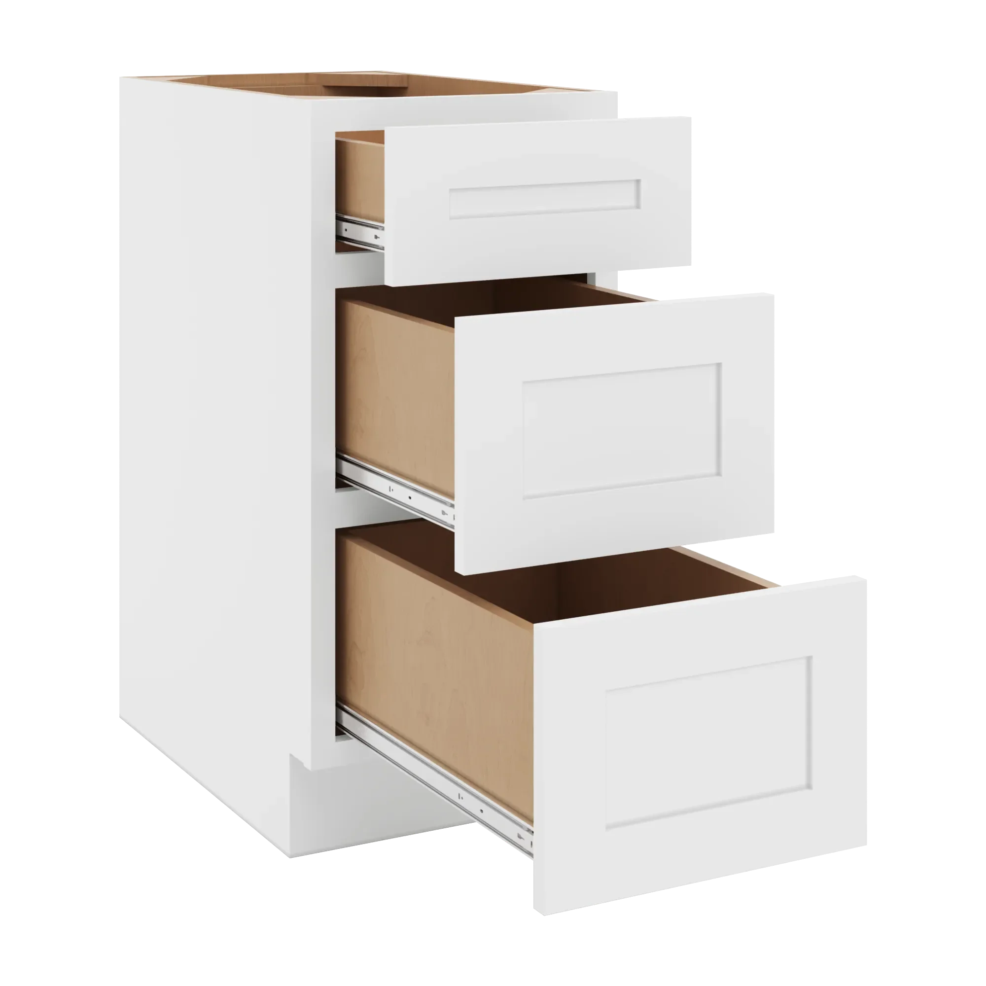 cnc luxor 5 piece white 15 w x 32 1 2 h 3 draw x 32 1 2 her base cabinet