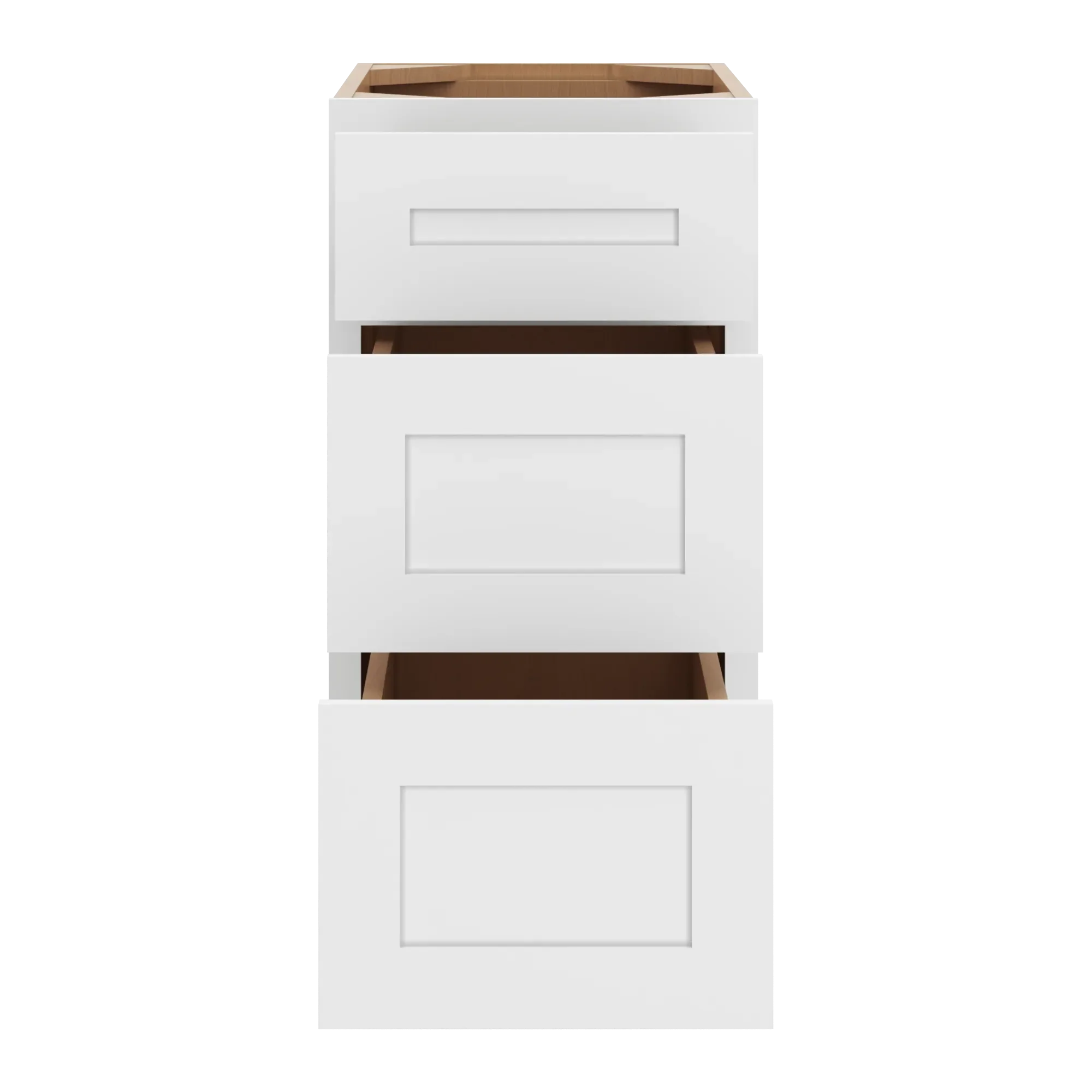 cnc luxor 5 piece white 15 w x 32 1 2 h 3 draw x 32 1 2 her base cabinet