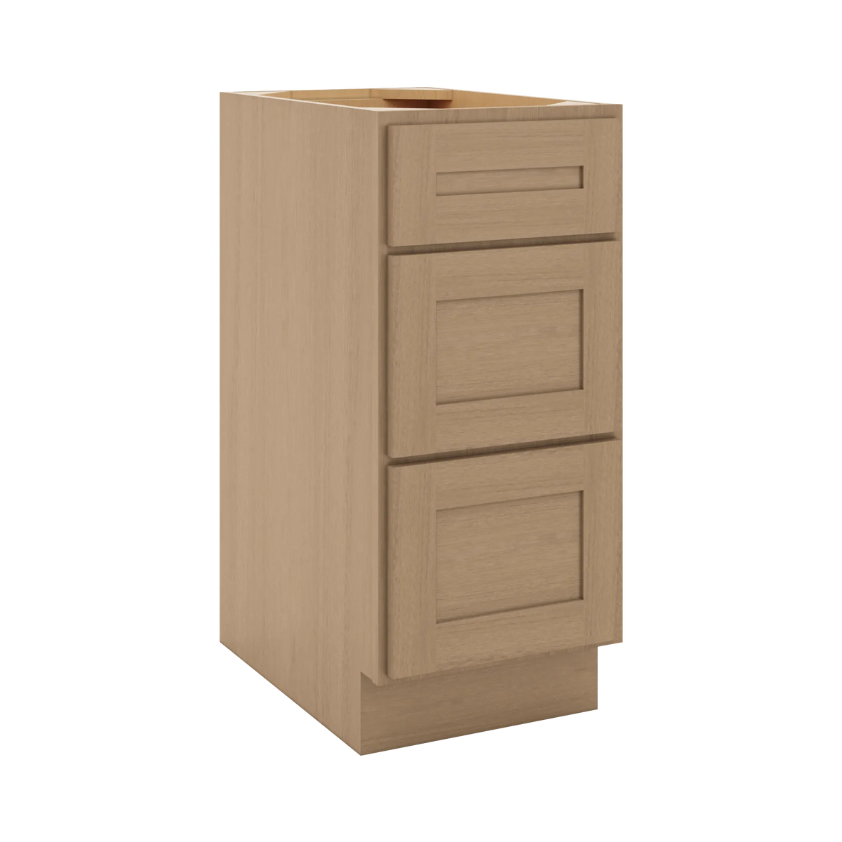 CNC Luxor 5-Piece Harvest 15" W 3 Drawer Base Cabinet