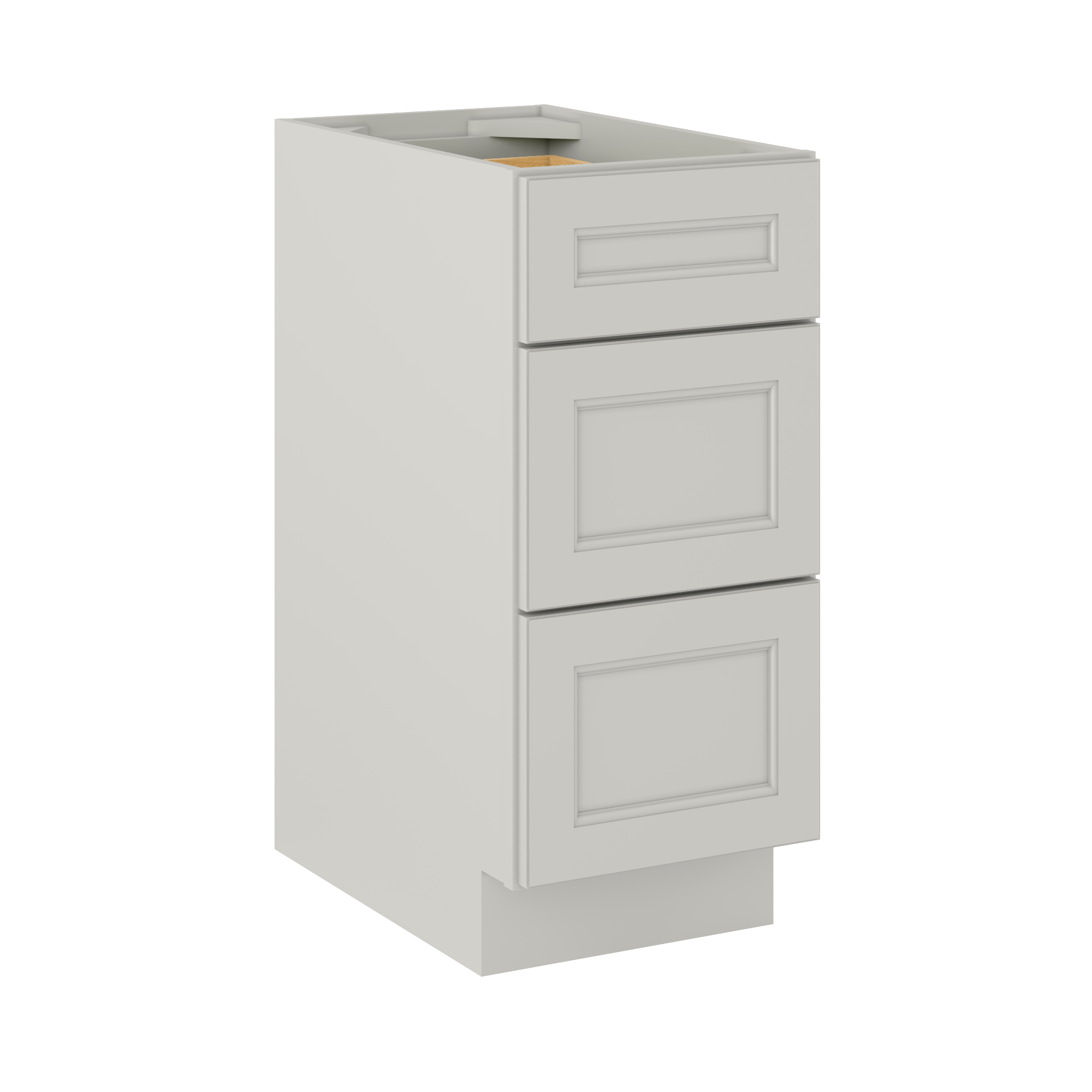 Drawer Base Kitchen Cabinet DB15 Milan Pearl 15 in. width 34.5 in. height 24 in. depth