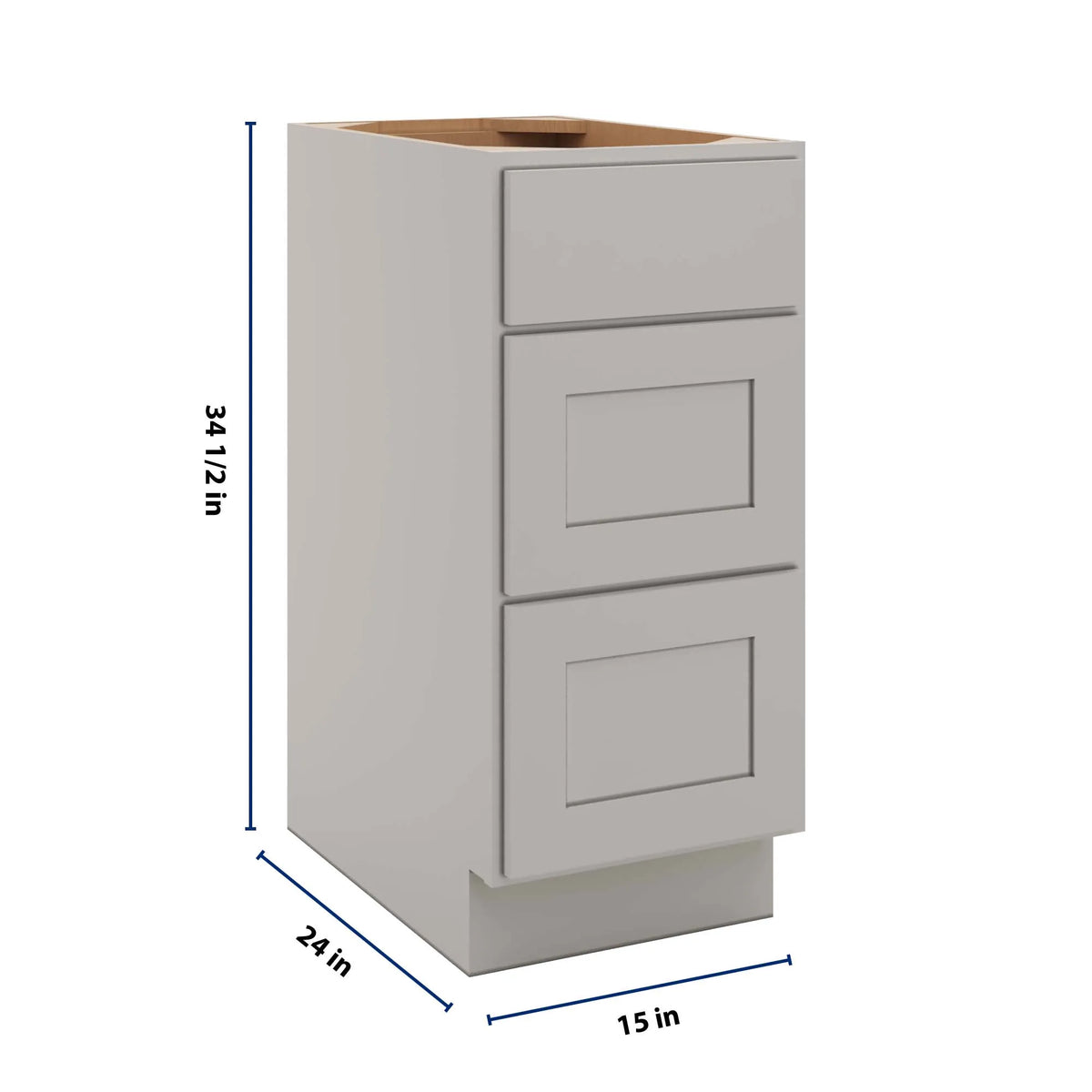 cnc-luxor-misty-grey-15-w-3-drawer-base-cabinet