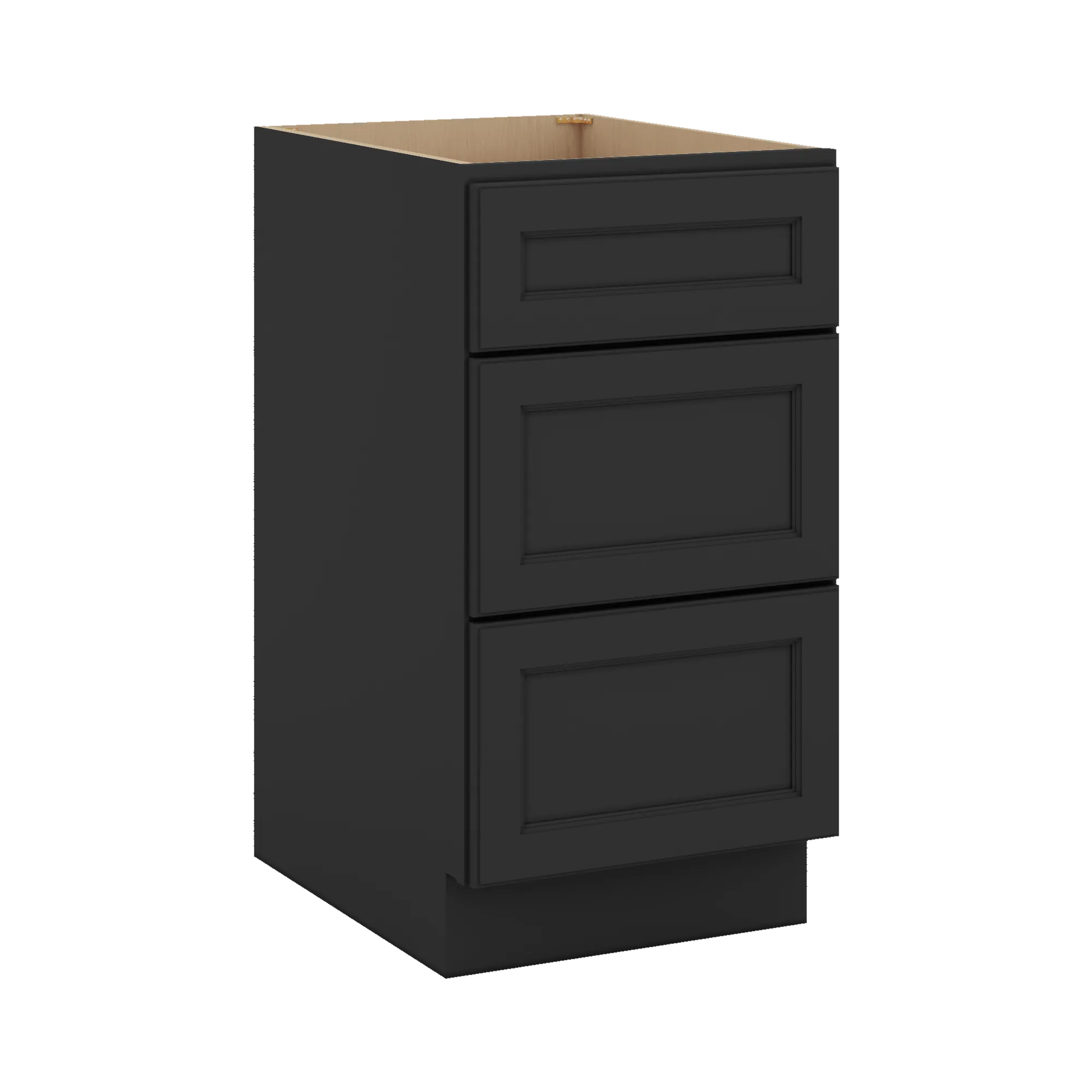 J&K Charcoal E2 Base w/3 Drawers - 18" W