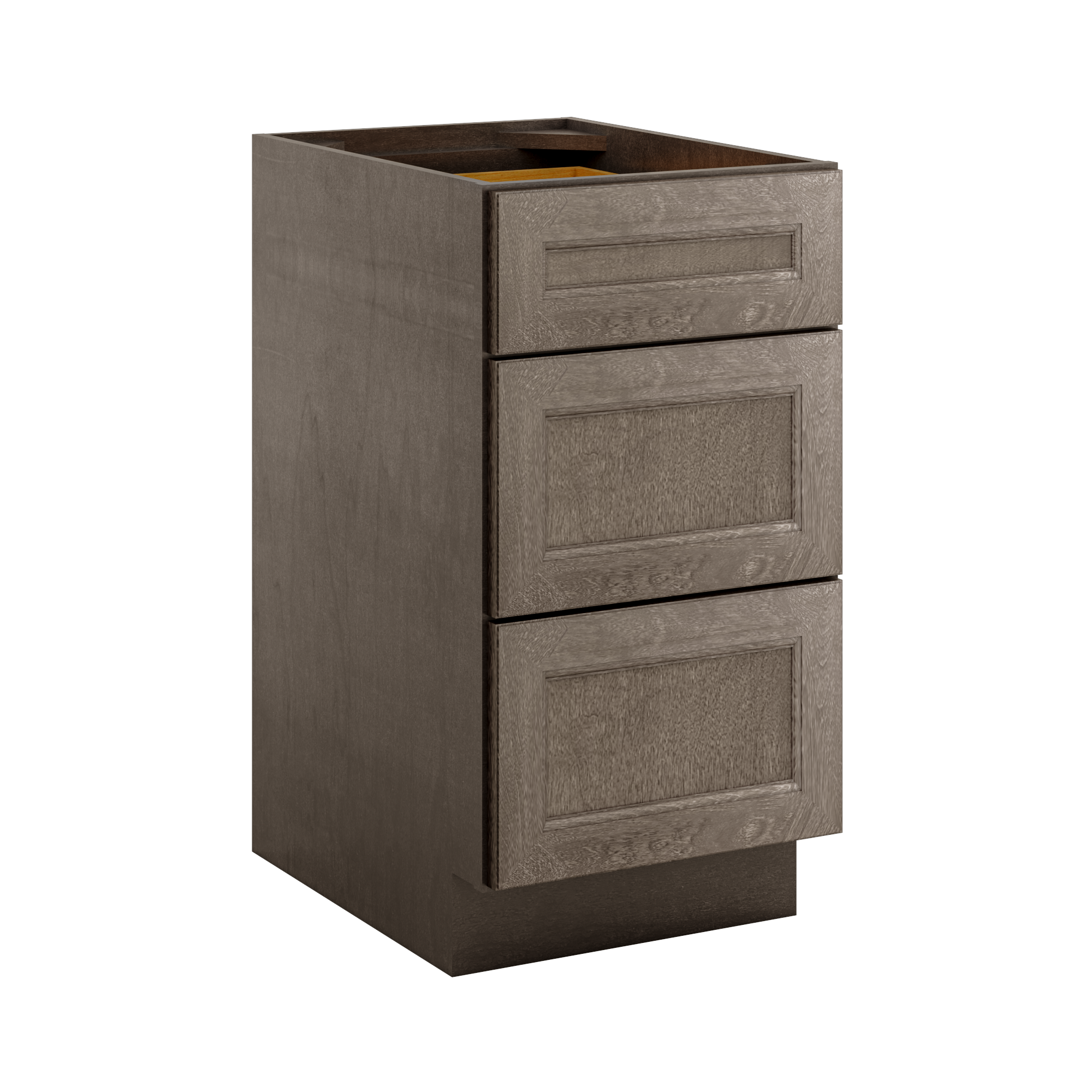 Drawer Base Kitchen Cabinet DB18 Milan Slate 18 in. width 34.5 in. height 24 in. depth