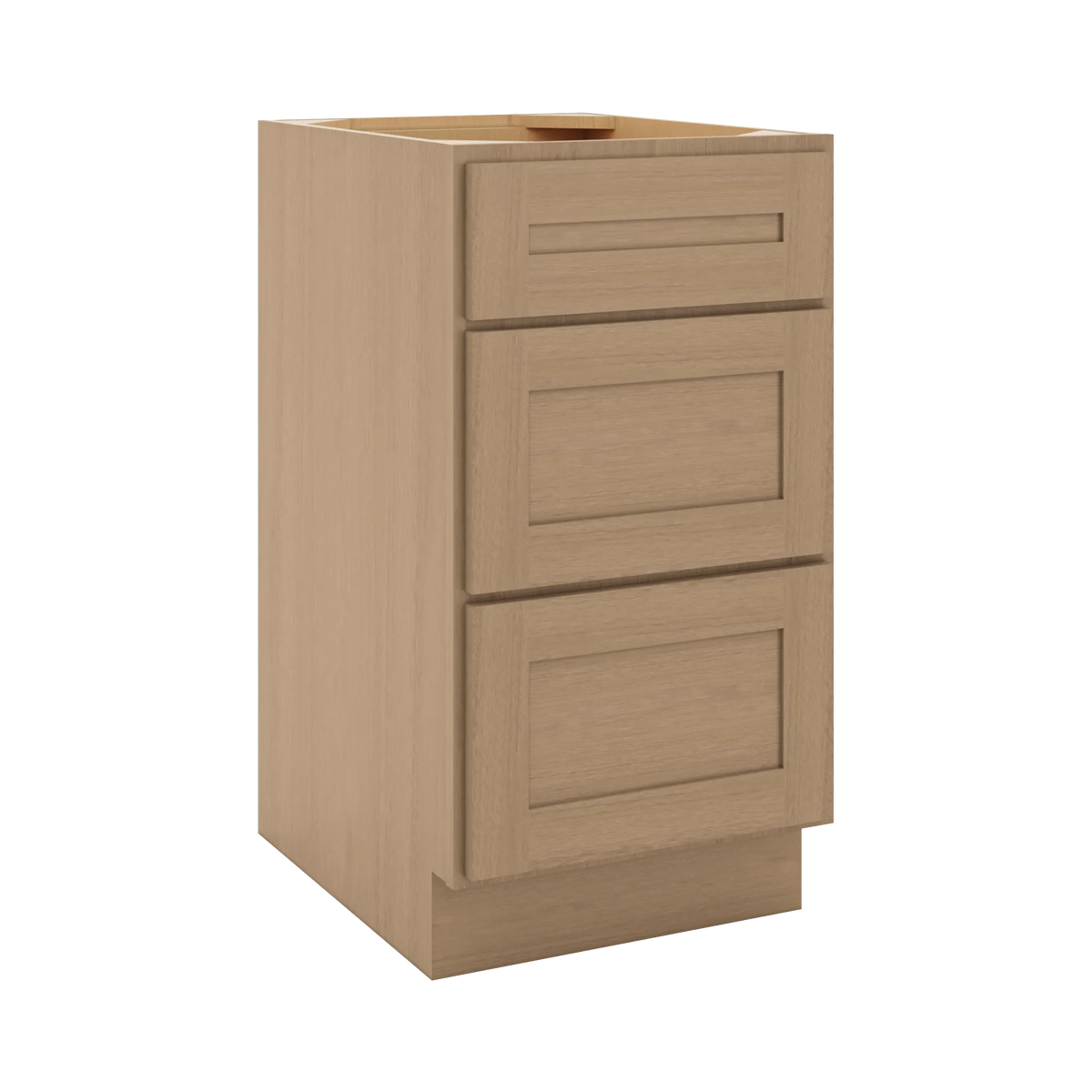 CNC Luxor 5-Piece Harvest 18" W 3 Drawer Base Cabinet
