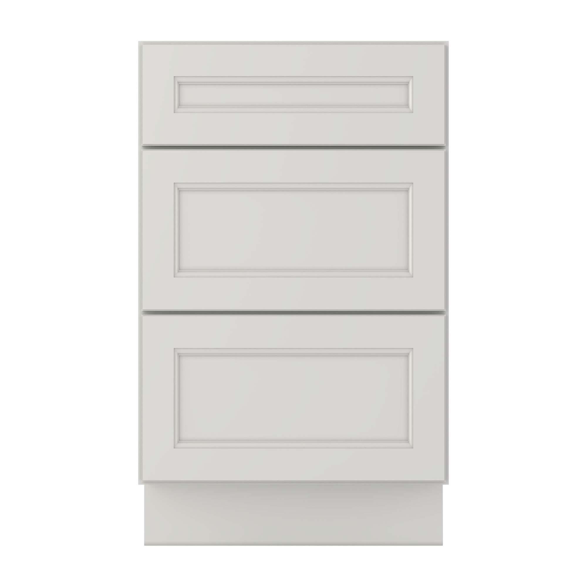 Drawer Base Kitchen Cabinet DB21 Milan Pearl 21 in. width 34.5 in. height 24 in. depth