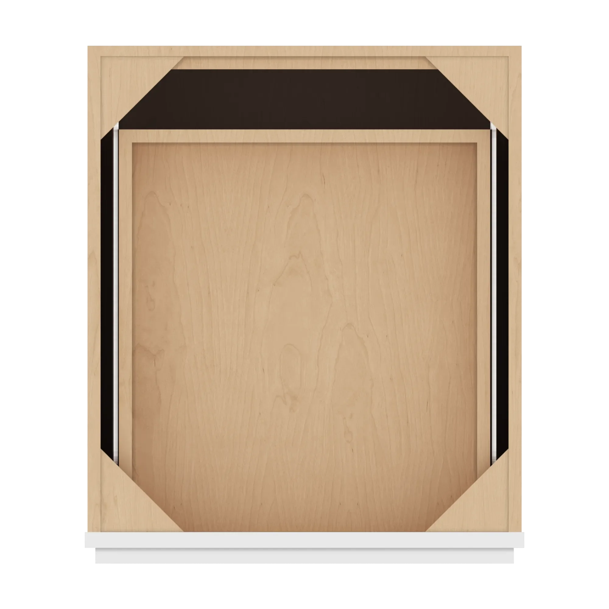 cnc luxor 5 piece white 21 w 3 drawer base cabinet