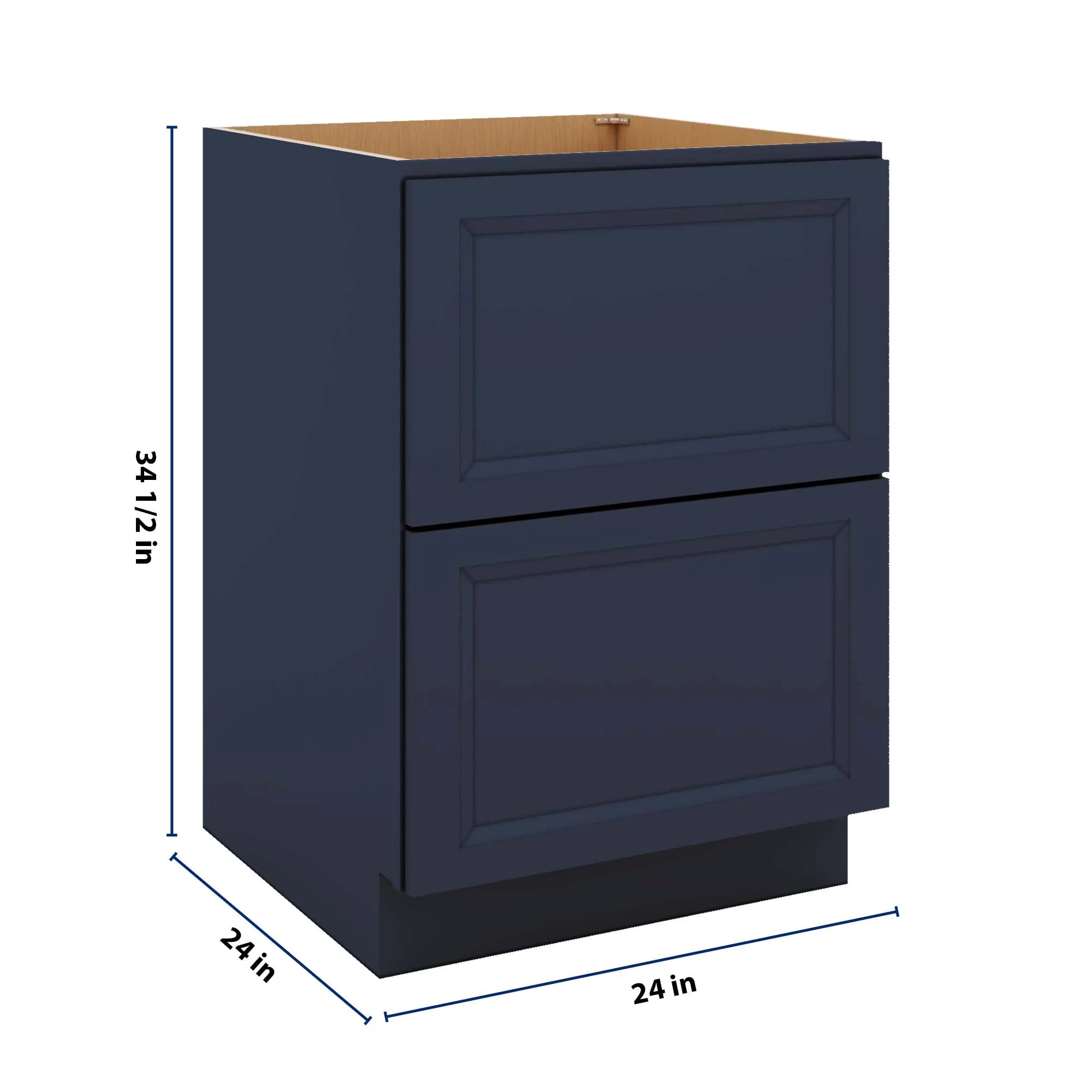 J&K Naval B7 Base w/2 Drawers - 24" W