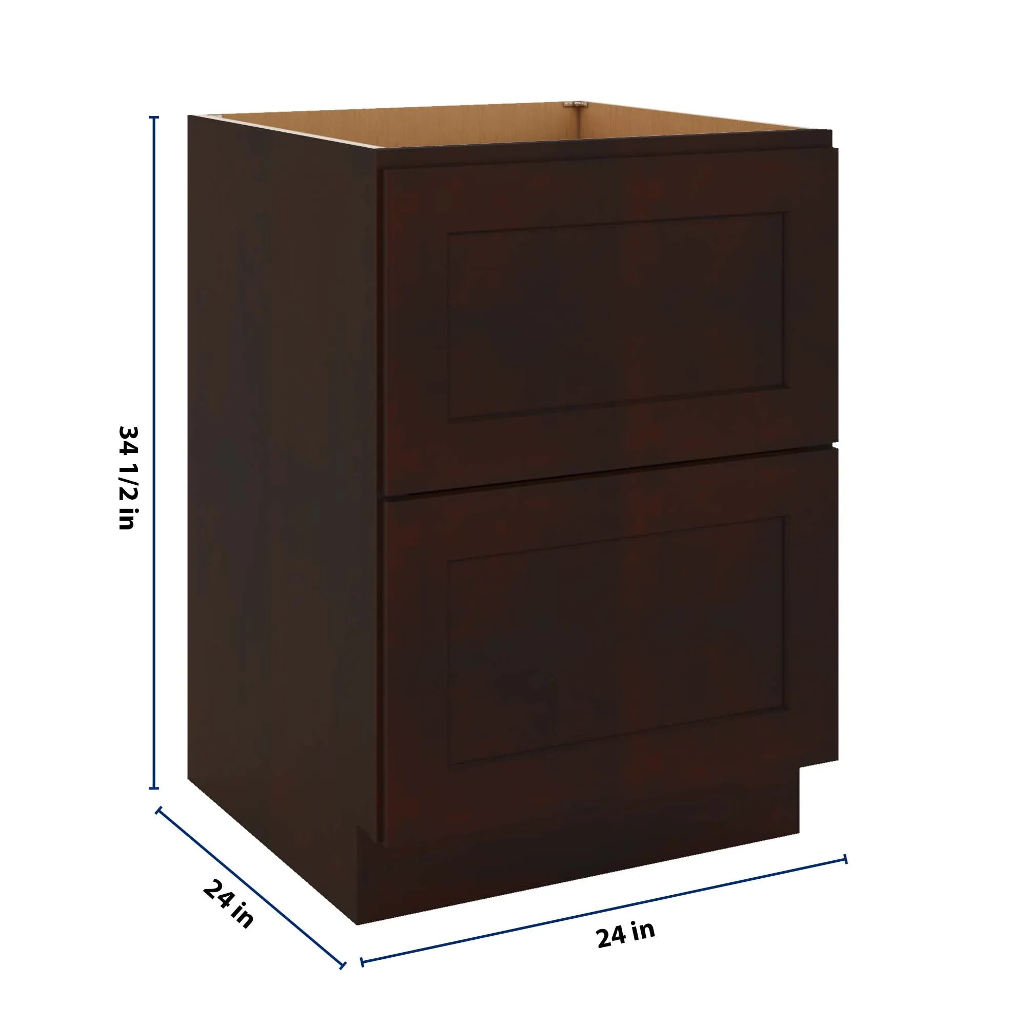 J&K Java Coffee S1 Base w/2 Drawers - 24" W