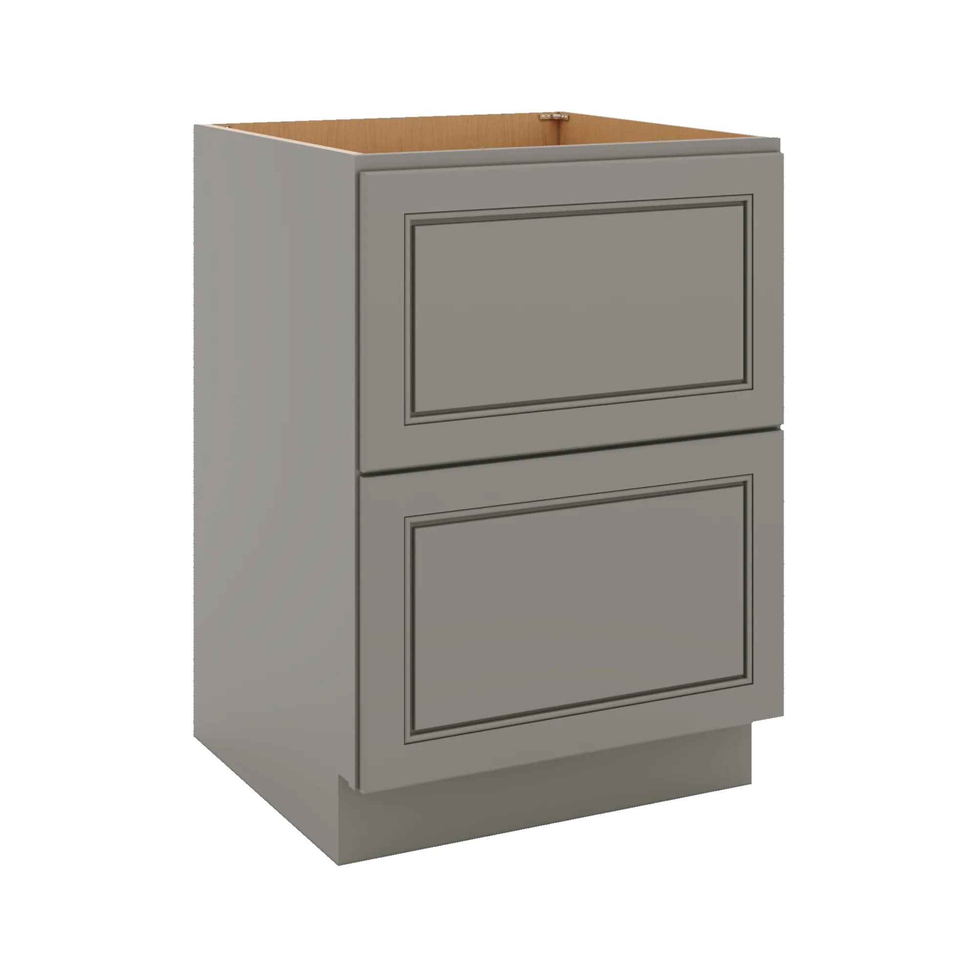 J&K Greige K3 Base w/2 Drawers - 24" W