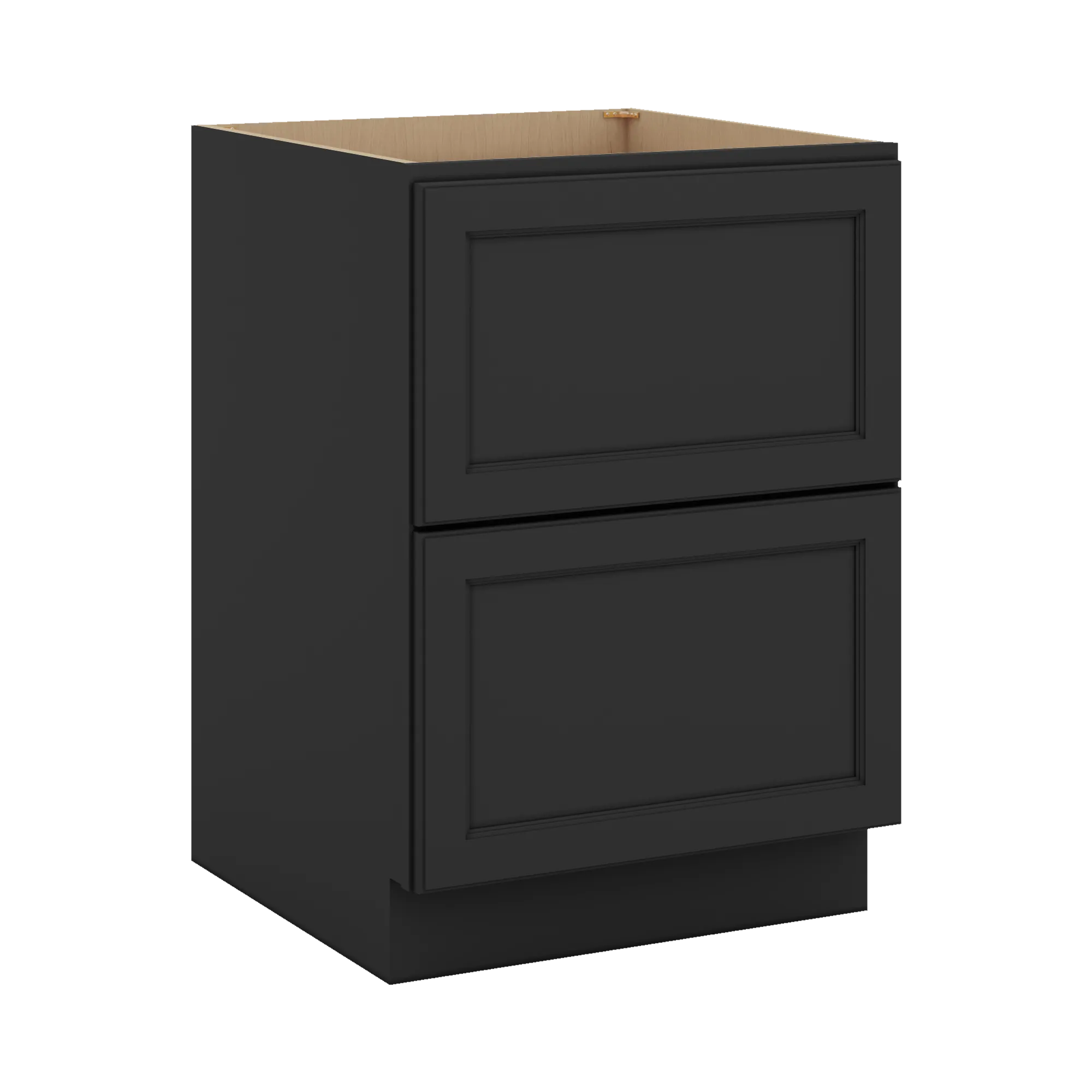 J&K Charcoal E2 Base w/2 Drawers - 24" W