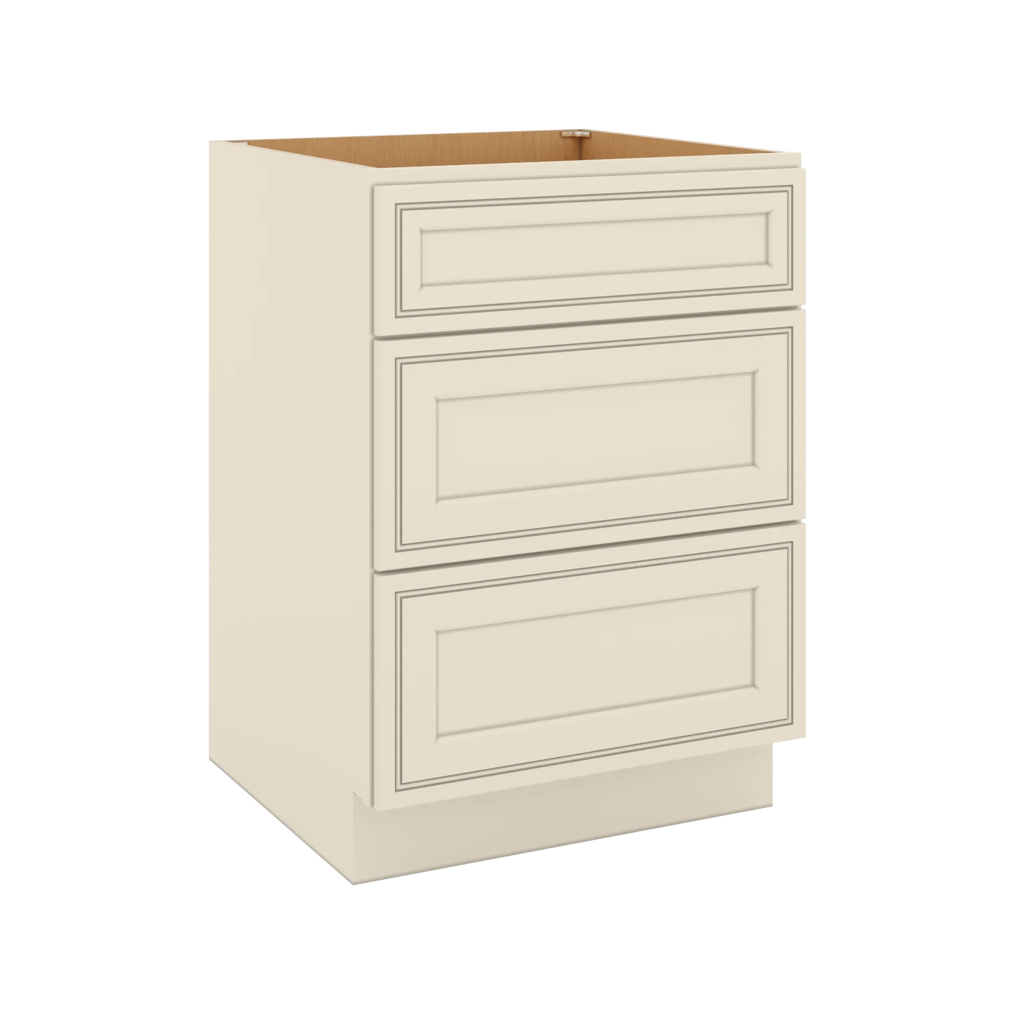 J&K Pearl Glazed H9 Base w/3 Drawers - 24" W