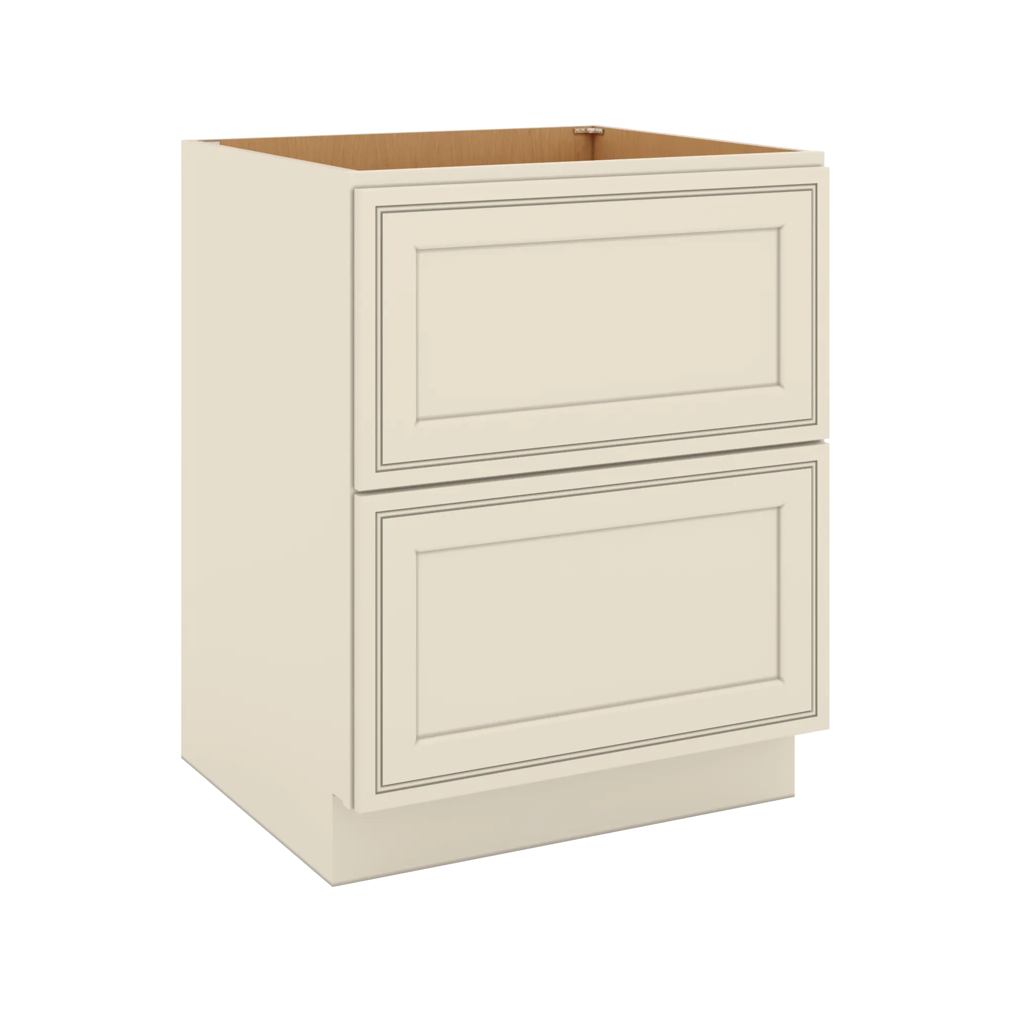 J&K Pearl Glazed H9 Base w/2 Drawers - 27" W