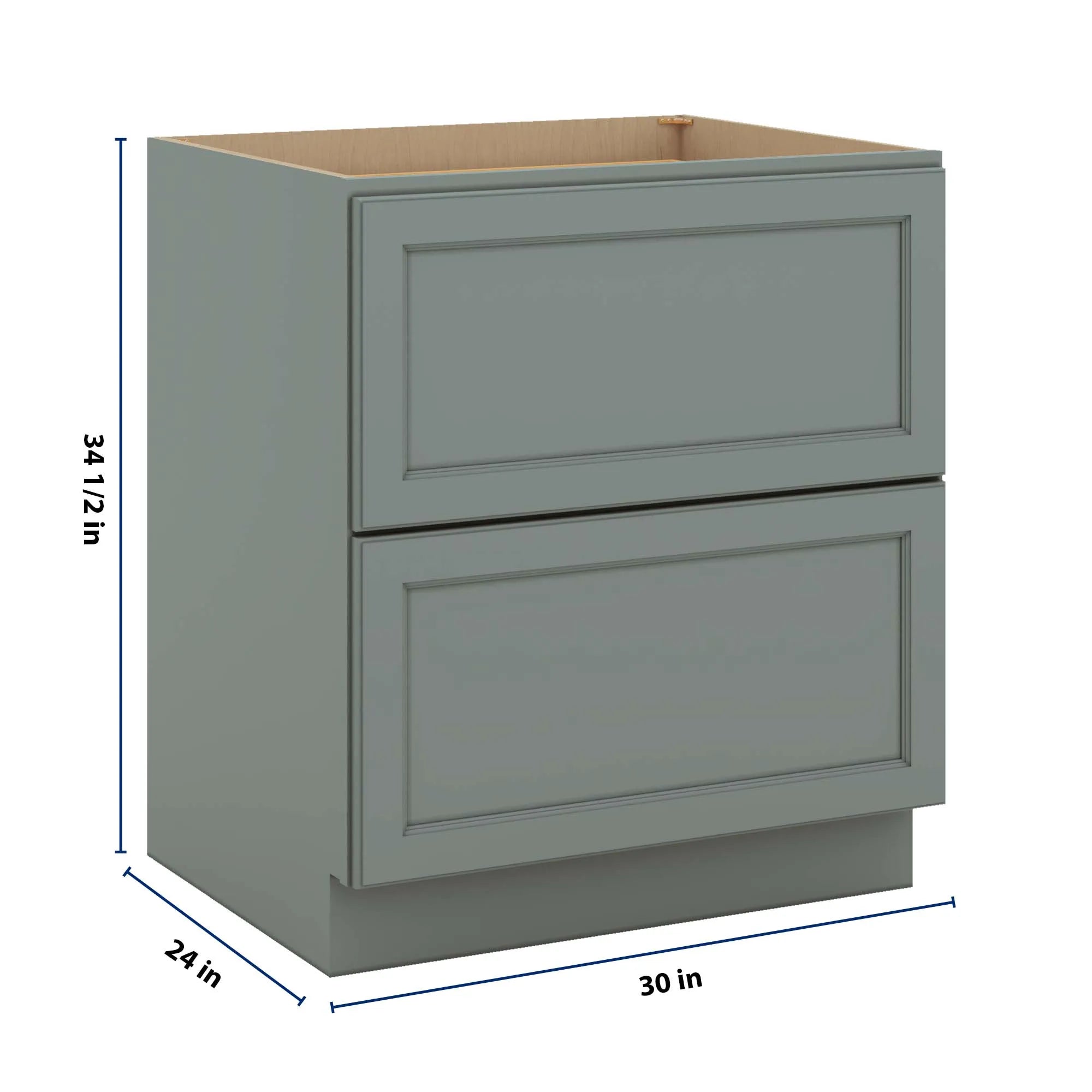 J&K Sage E3 Base w/2 Drawers - 30" W