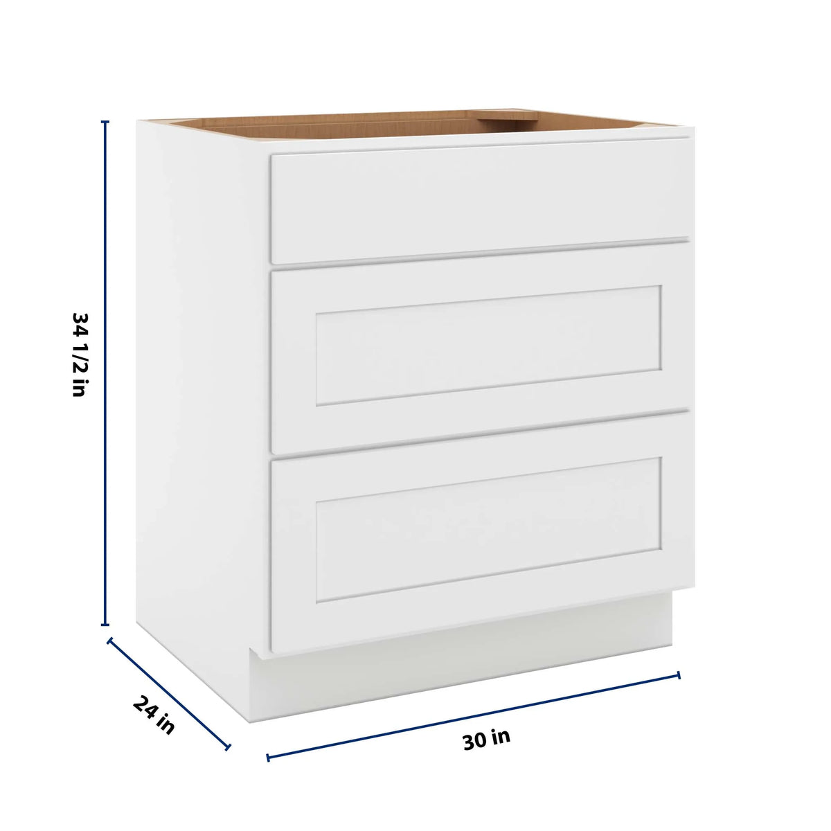 cnc-luxor-white-30-w-3-drawer-base-cabinet