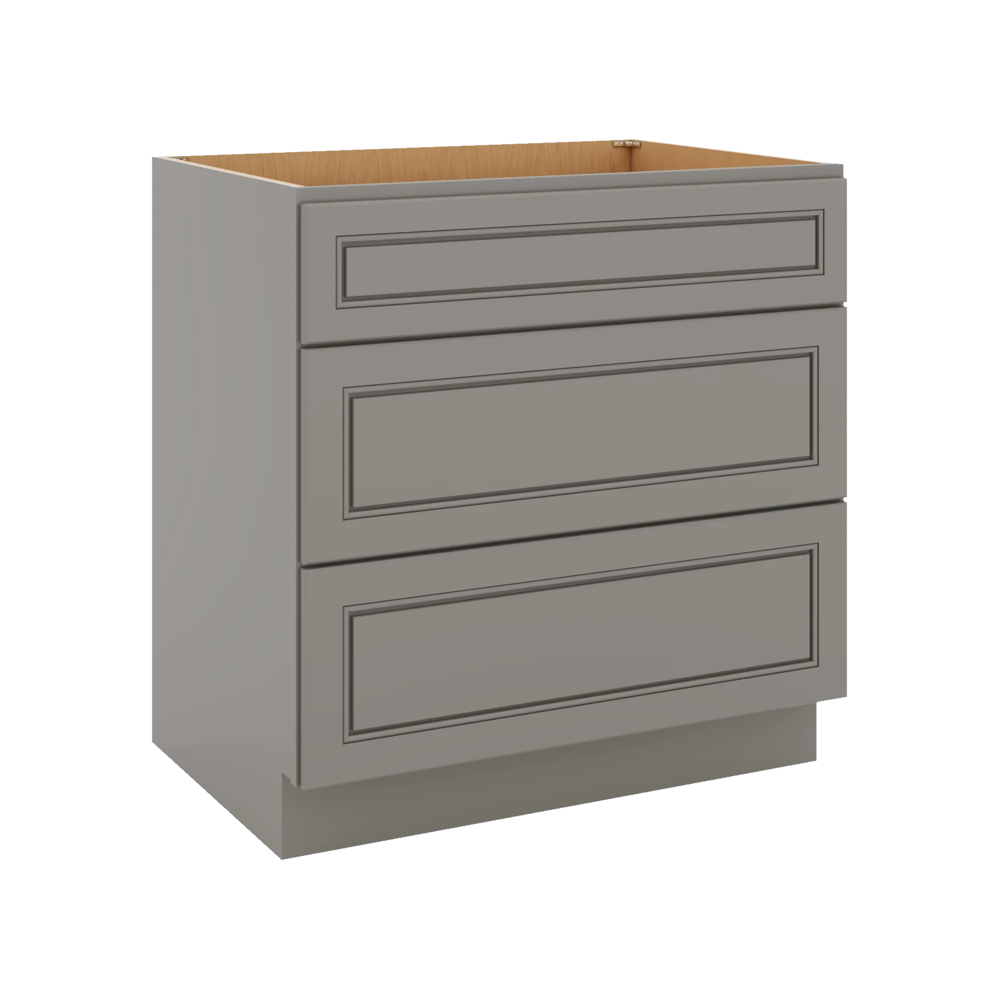 J&K Greige K3 Base w/3 Drawers - 33" W