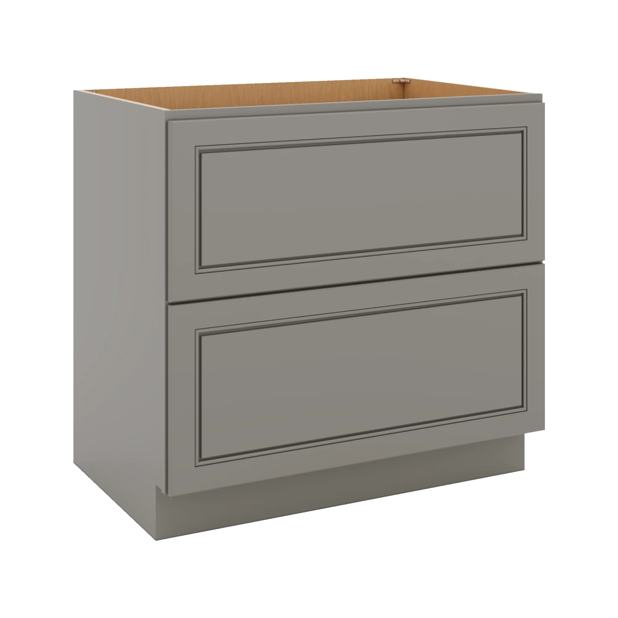 J&K Greige K3 Base w/2 Drawers - 36" W