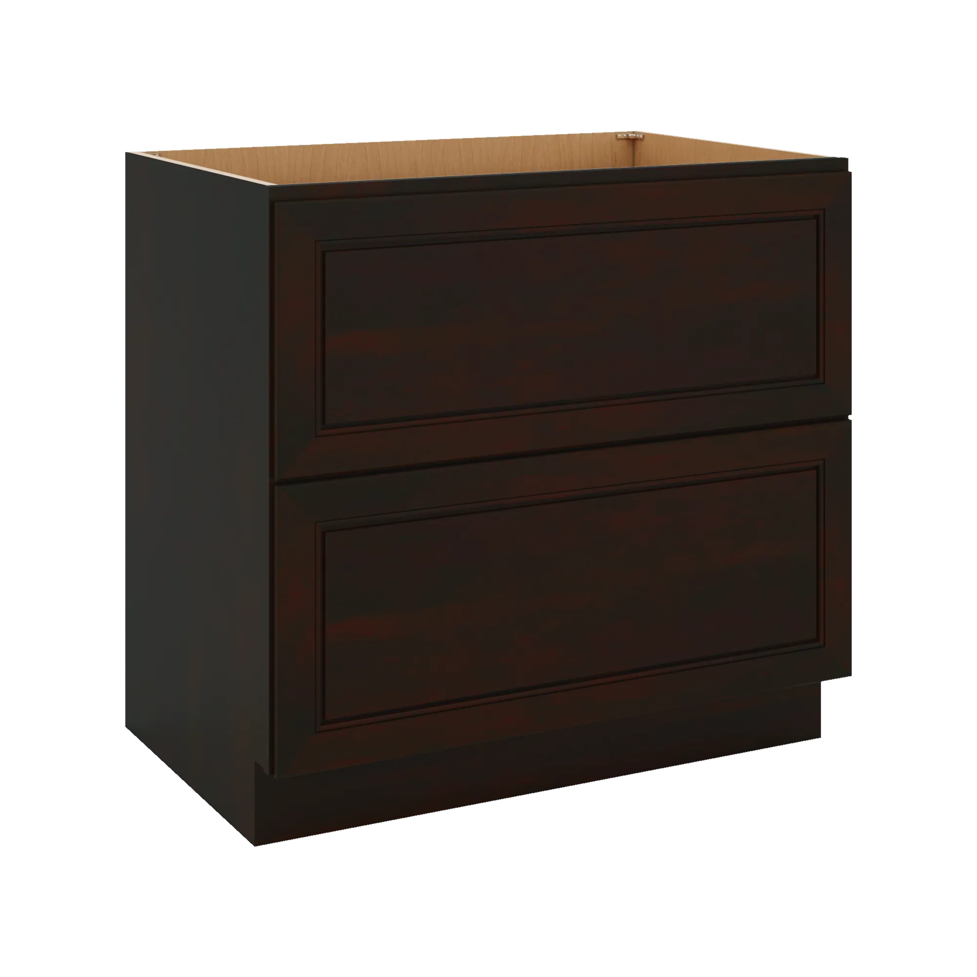 J&K Espresso K8 Base w/2 Drawers - 36" W