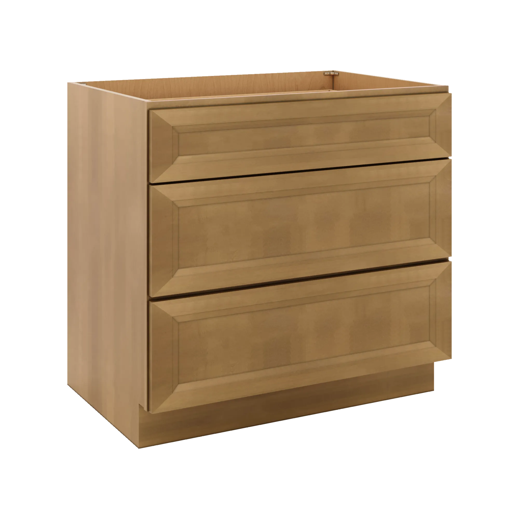 J&K Butterscotch B8 Base w/3 Drawers - 36" W