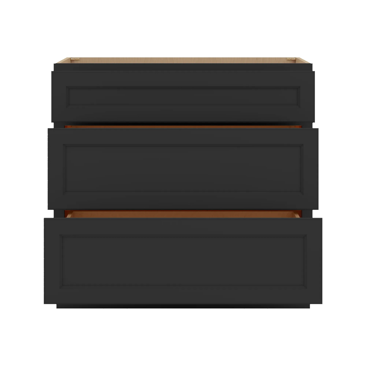 DB36 3 Open Front Charcoal