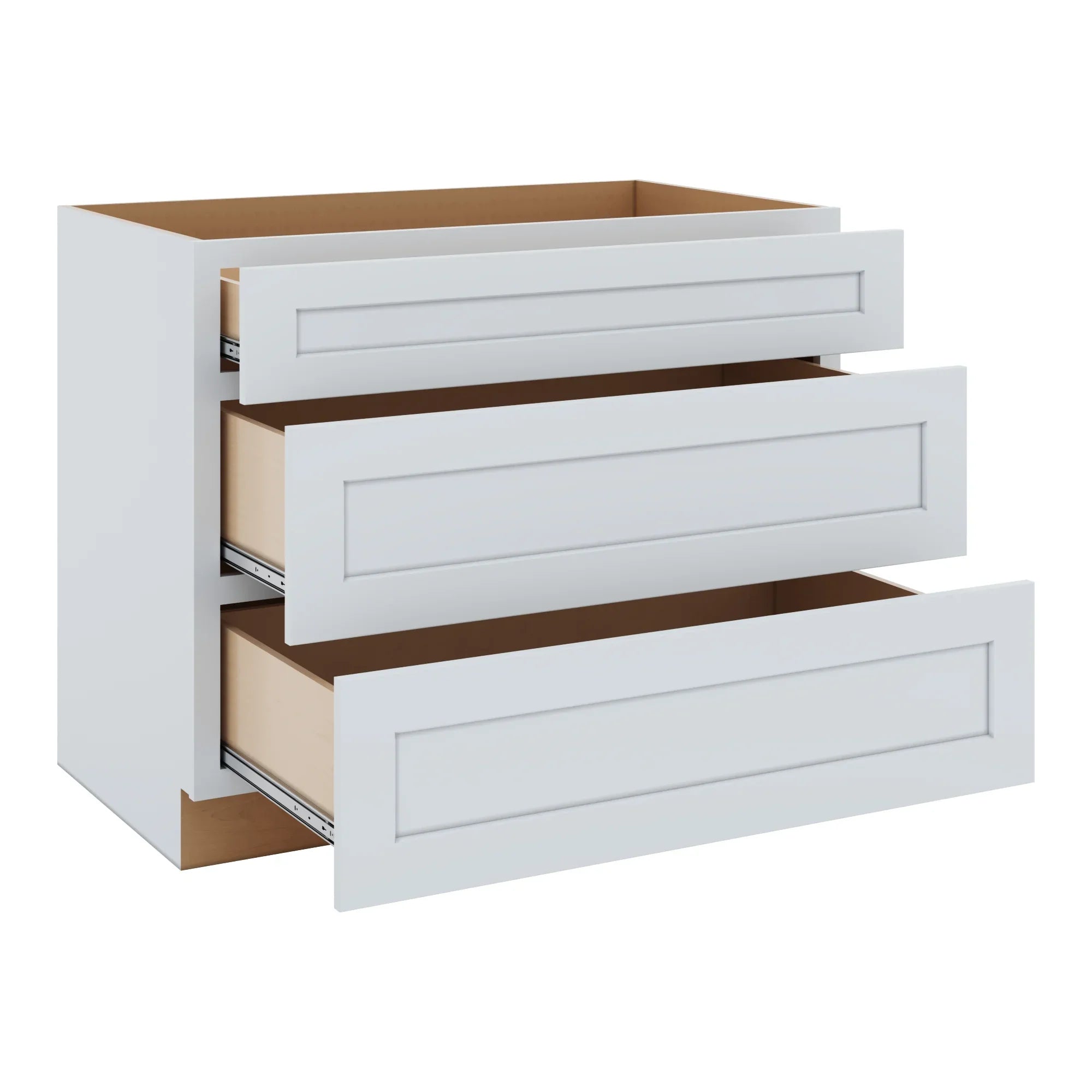 3 Drawers   42" W