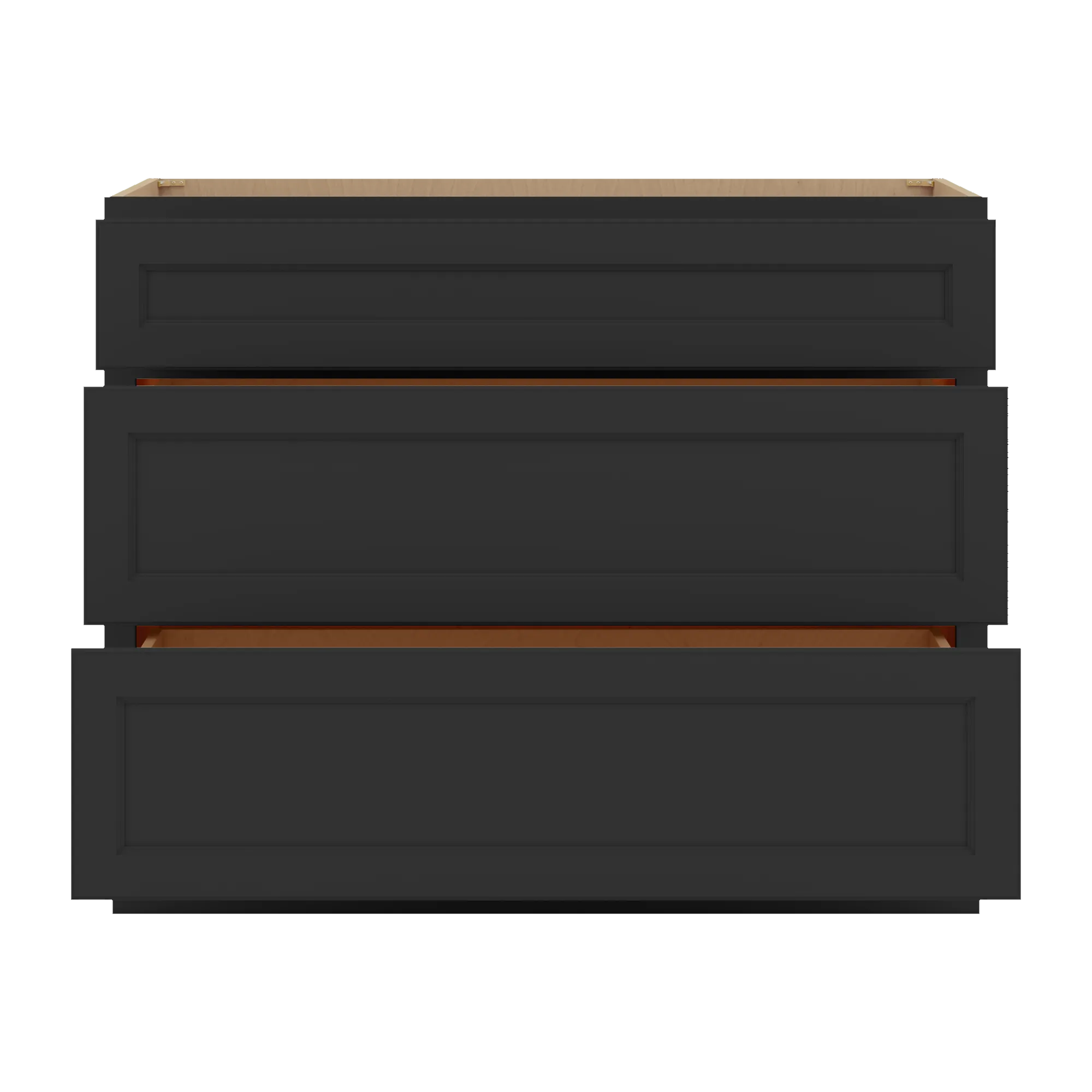 DB42 3 Open Front Charcoal