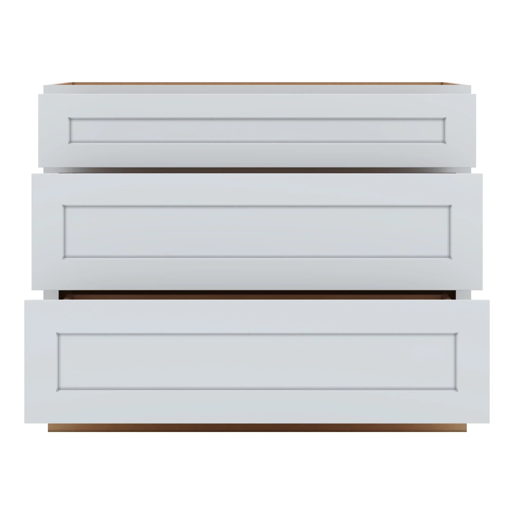 3 Drawers   42" W