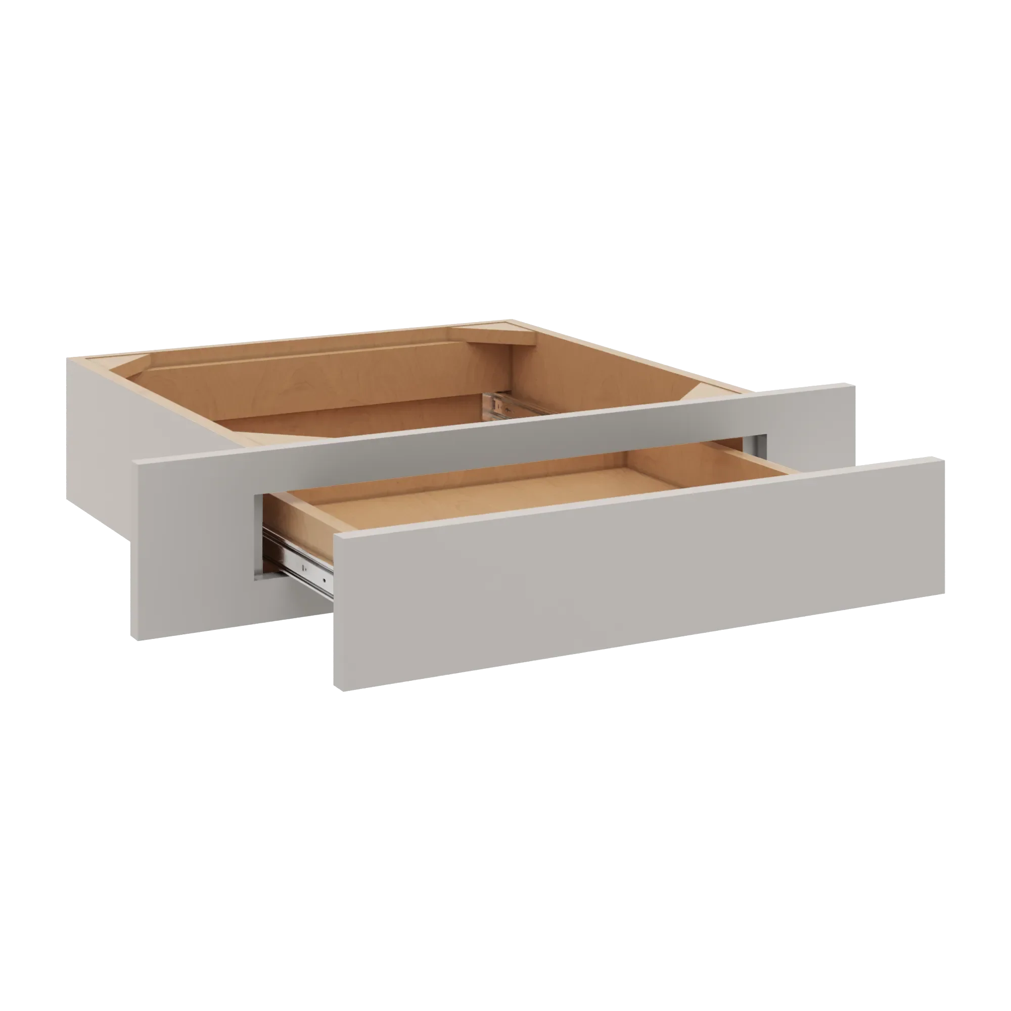 cnc luxor 5 piece misty grey 30 w x 21 d desk drawer