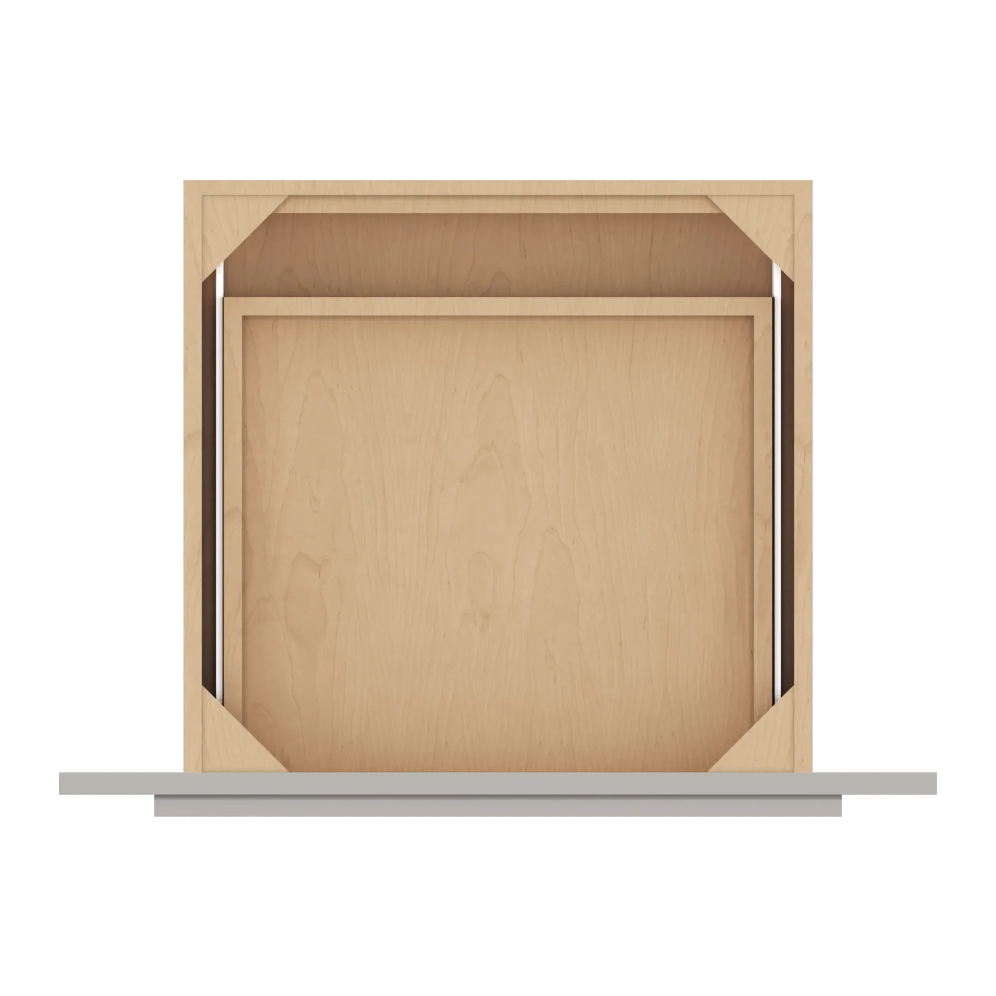 cnc luxor 5 piece misty grey 30 w x 21 d desk drawer