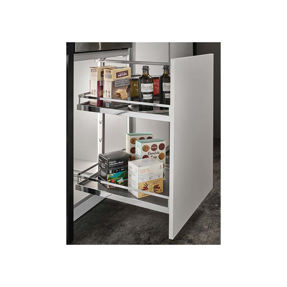 Fabuwood Illume Catalina Como Ash 2 12" W Door Mounted Pull Out