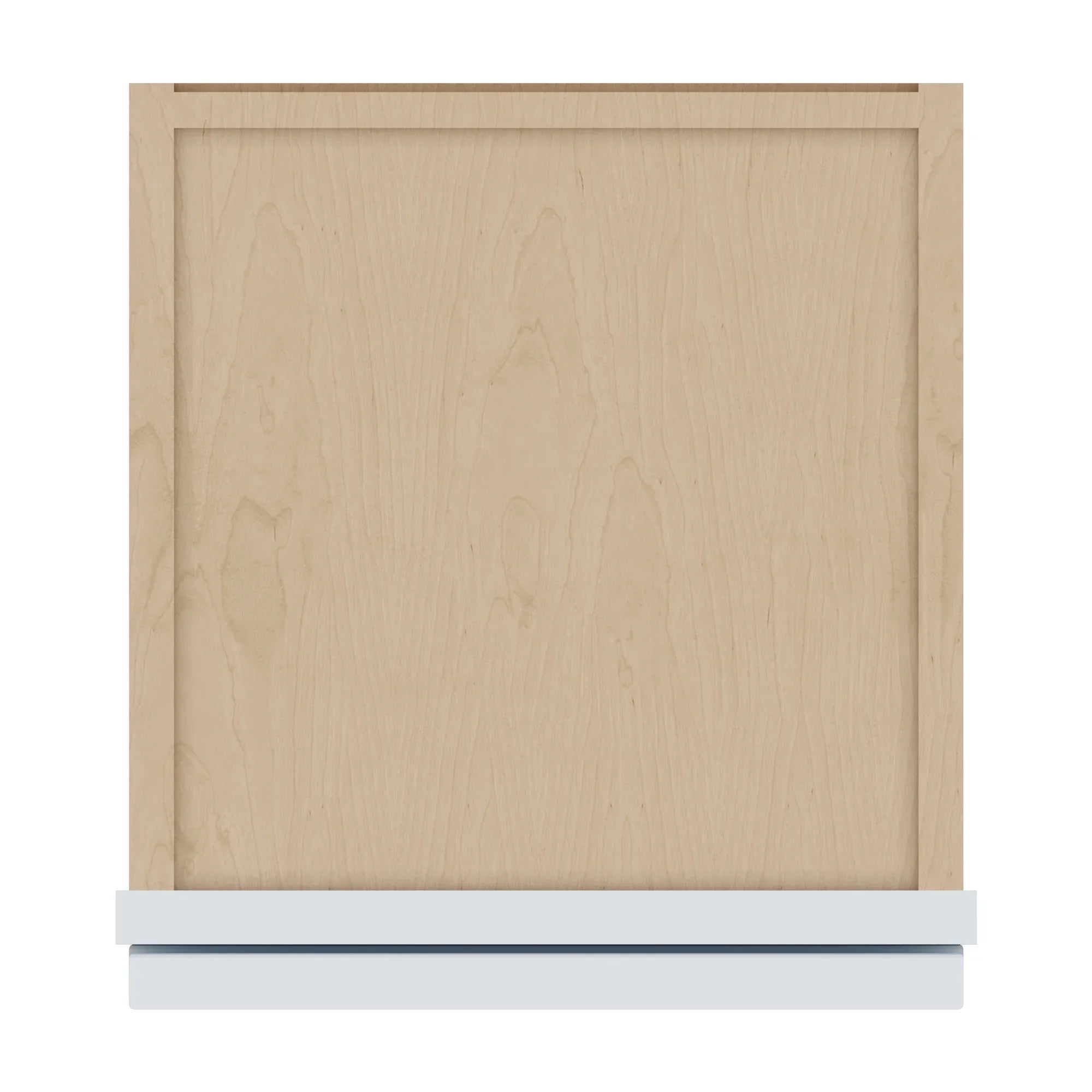 J&K White Shaker S8 Vanity Counter Linen 12" W x 45" H x 12" D