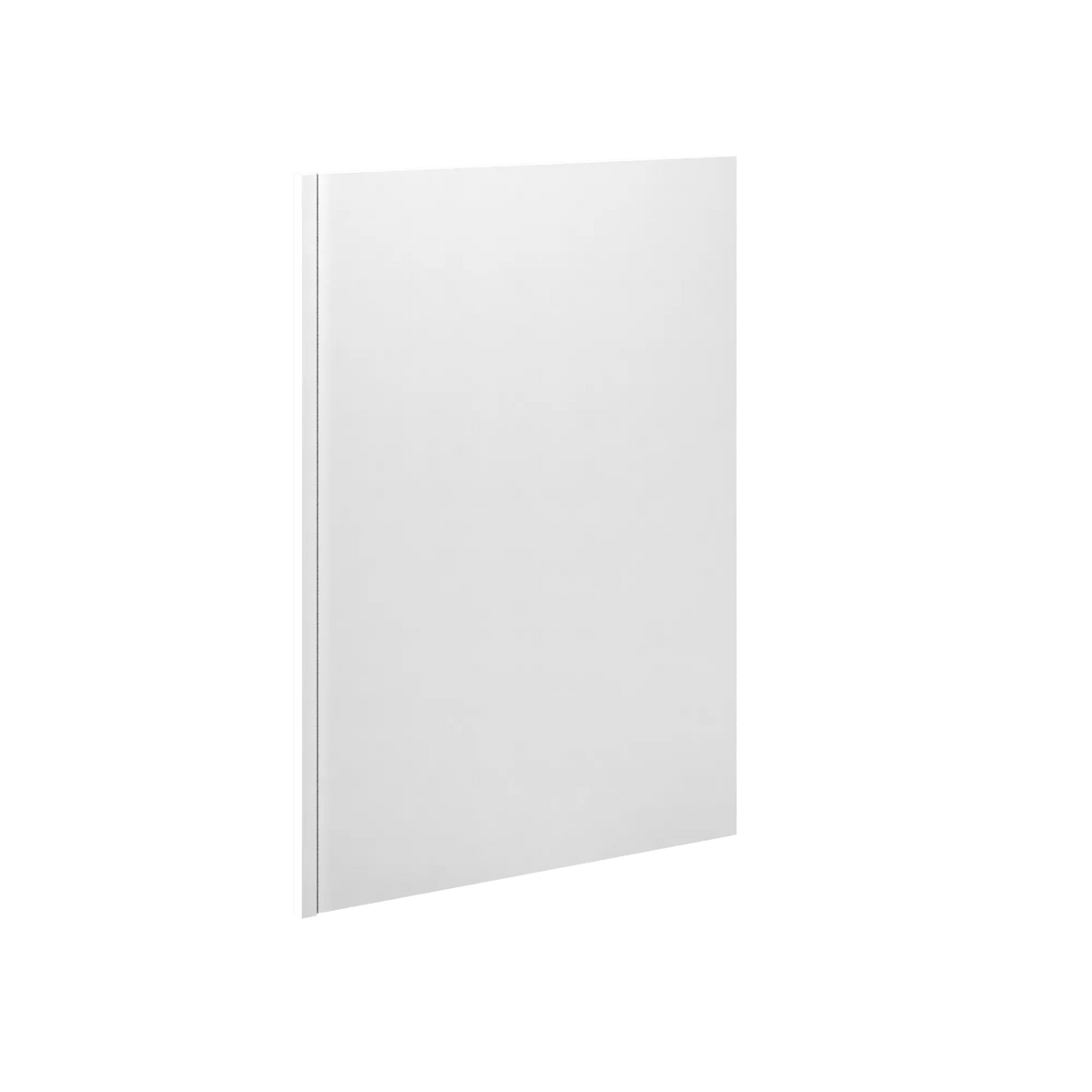 CNC Luxor 5-Piece White 1/2" W X 34 1/2" H X 24" D Base End Panel