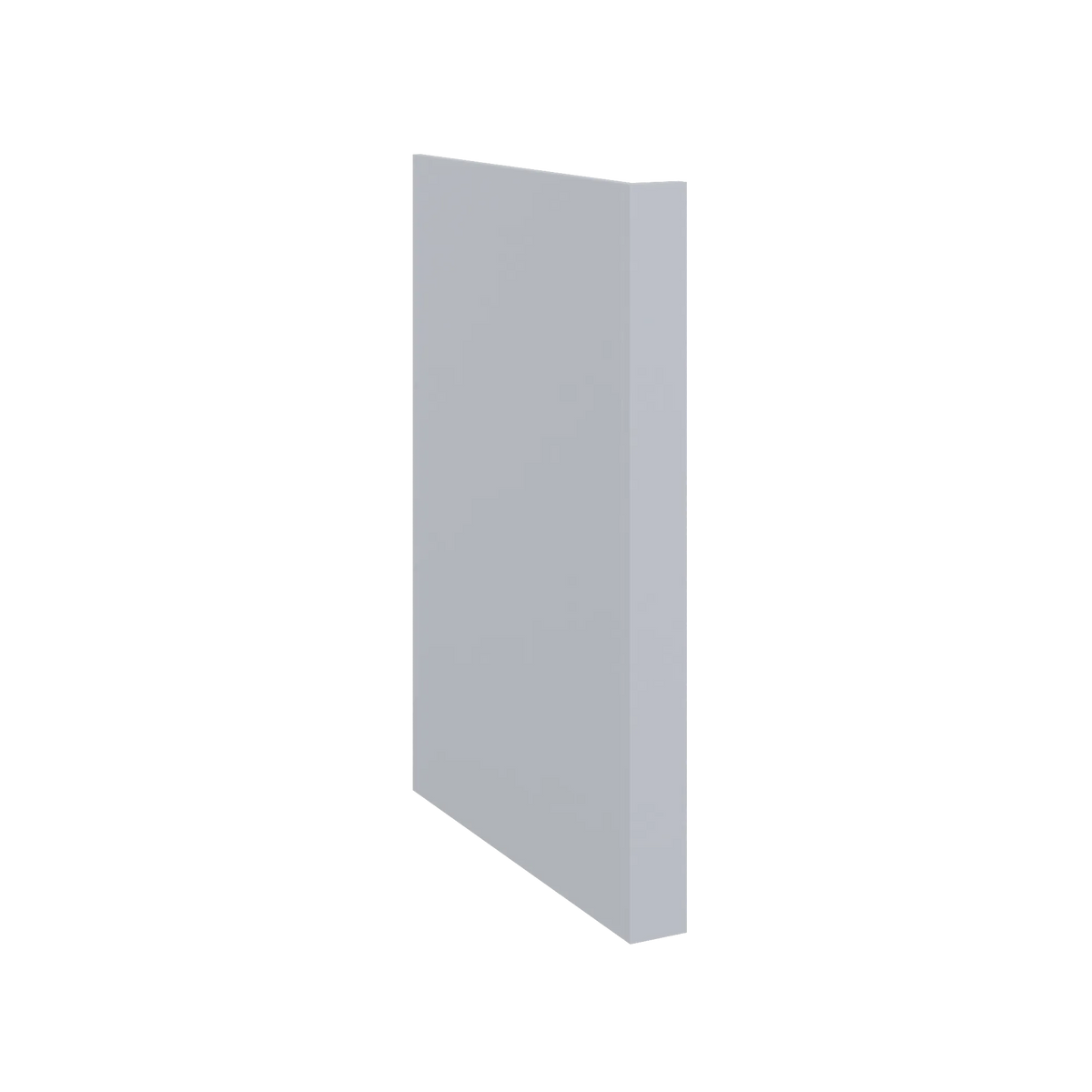 Modernform Cabinet Grey Shaker 3" W X 34 1/2" H X 24" D Base Dishwasher End Panel