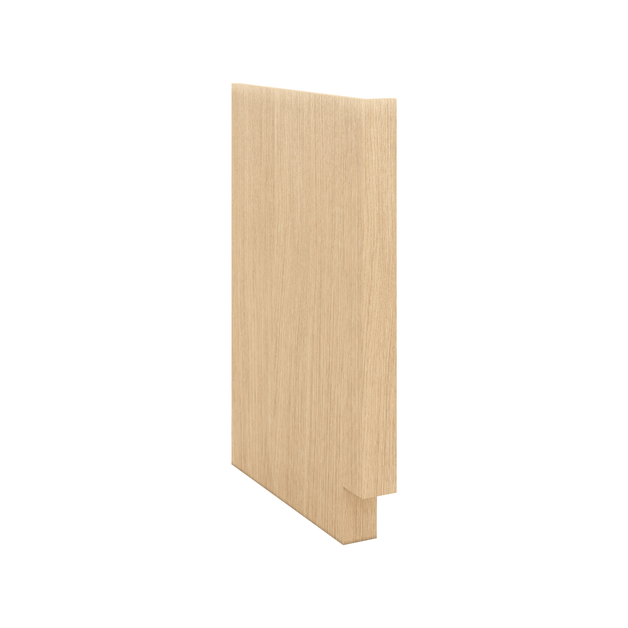 Modernform Cabinet Natural Oak 3" W X 34 1/2" H X 24" D Base Dishwasher End Panel